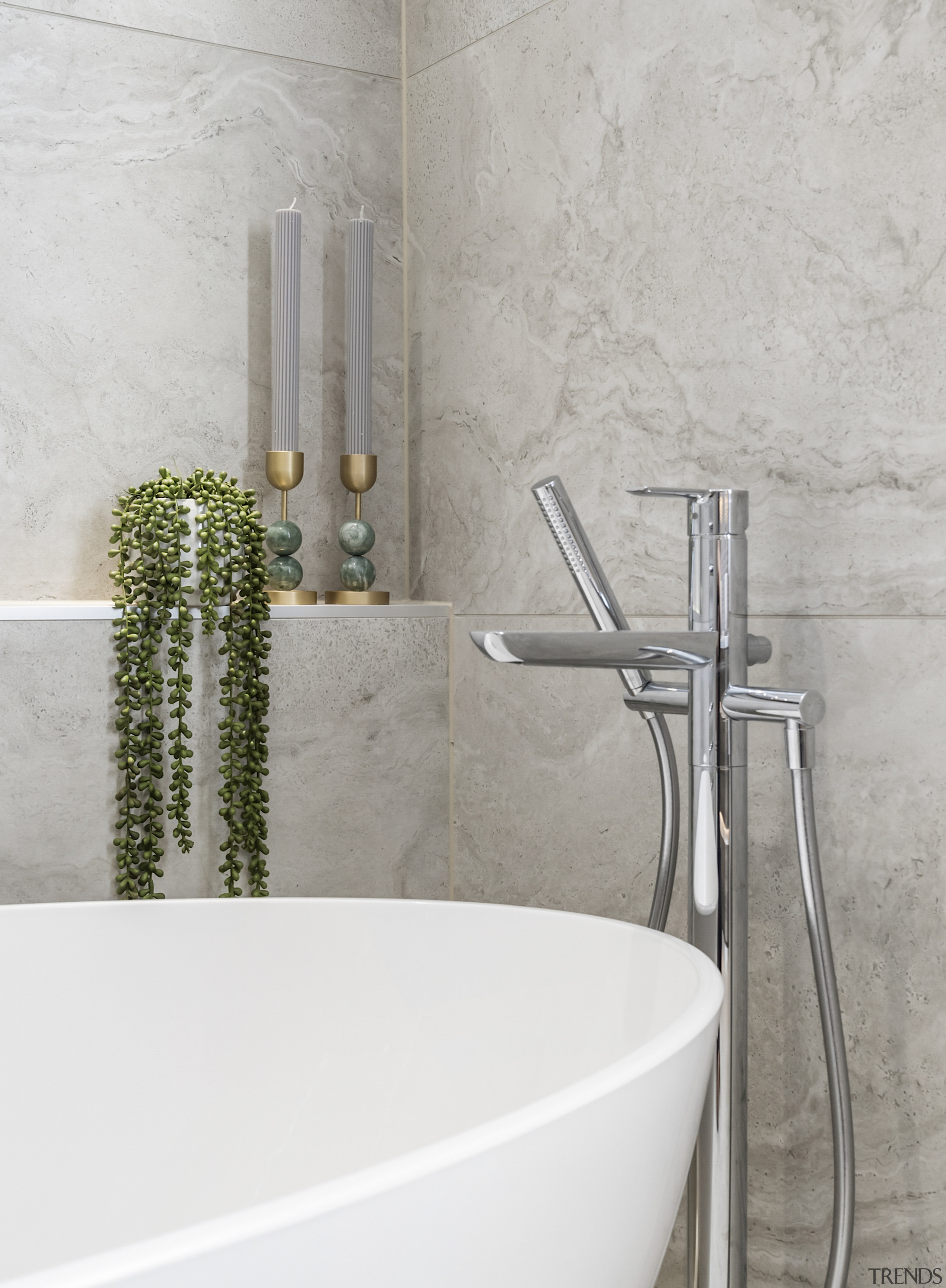 A Hansa floor standing tub pourer is another 