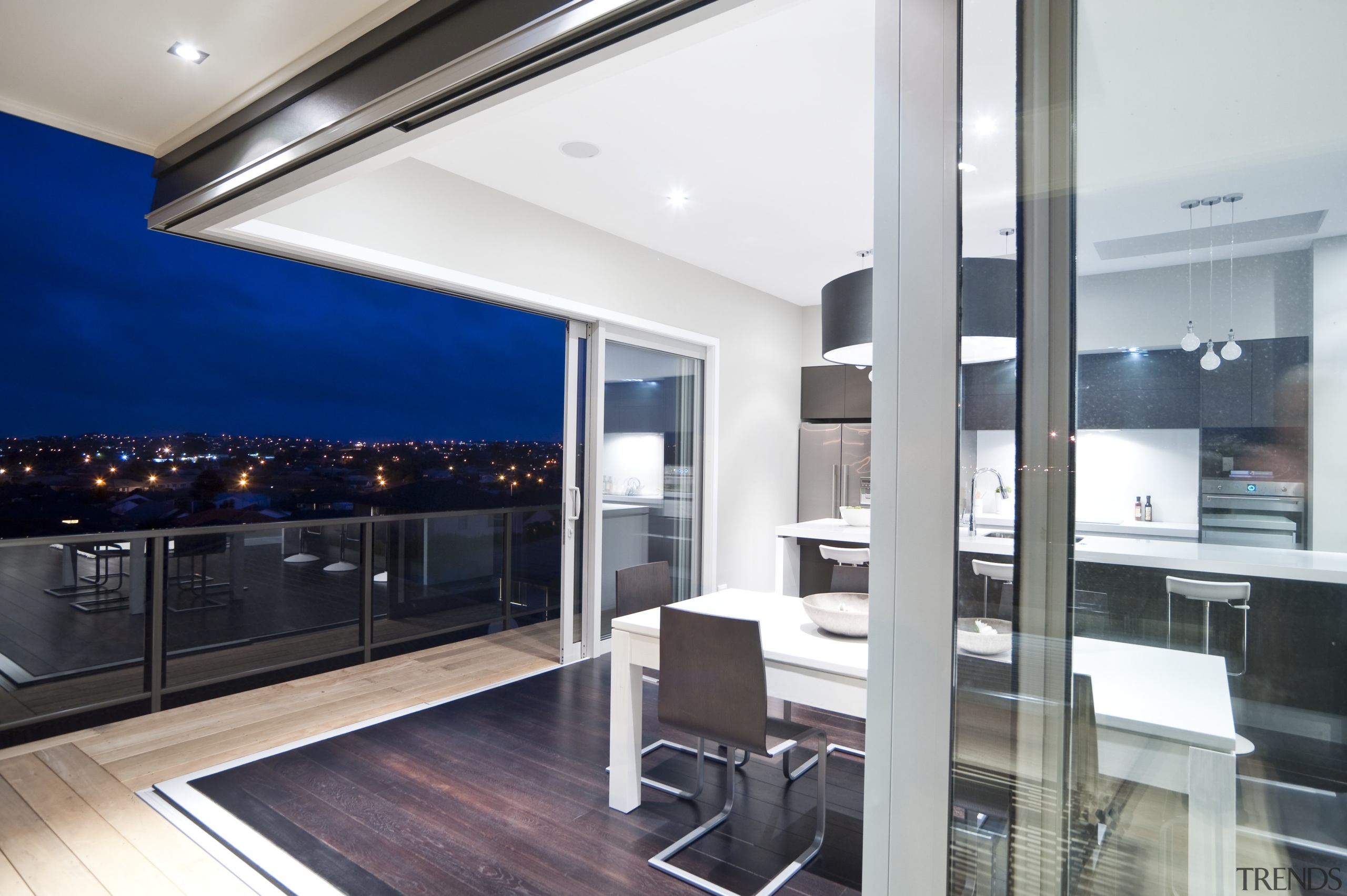 View of the main living area of this apartment, house, interior design, penthouse apartment, property, real estate, window, white