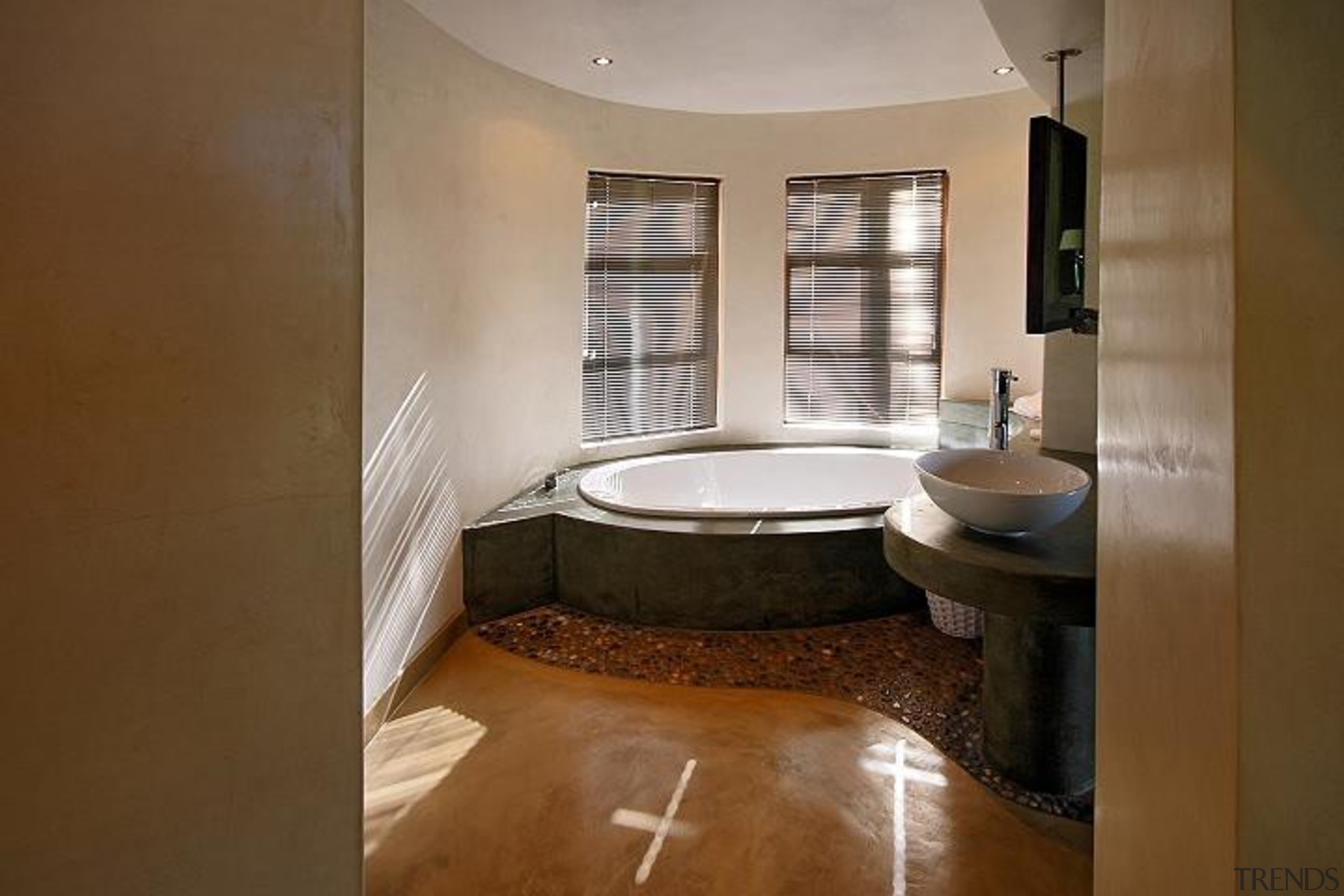 Micro topping 22 - Micro_topping_22 - bathroom | bathroom, countertop, estate, floor, flooring, home, interior design, property, real estate, room, sink, tile, brown