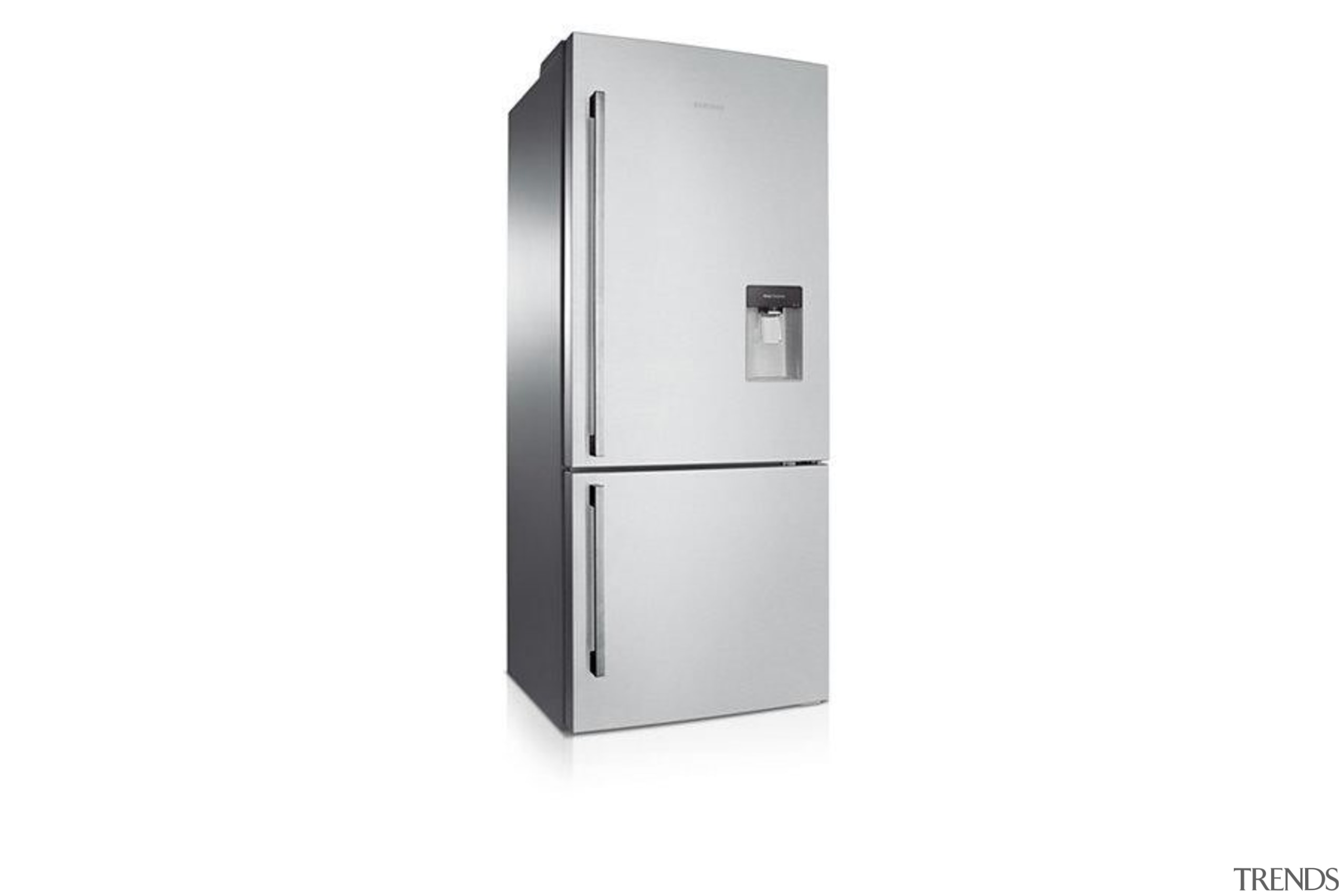 Refrigerator- Bottom Mount SRL448DLSThe Barosa Series refrigerator comes home appliance, kitchen appliance, major appliance, product, product design, refrigerator, white