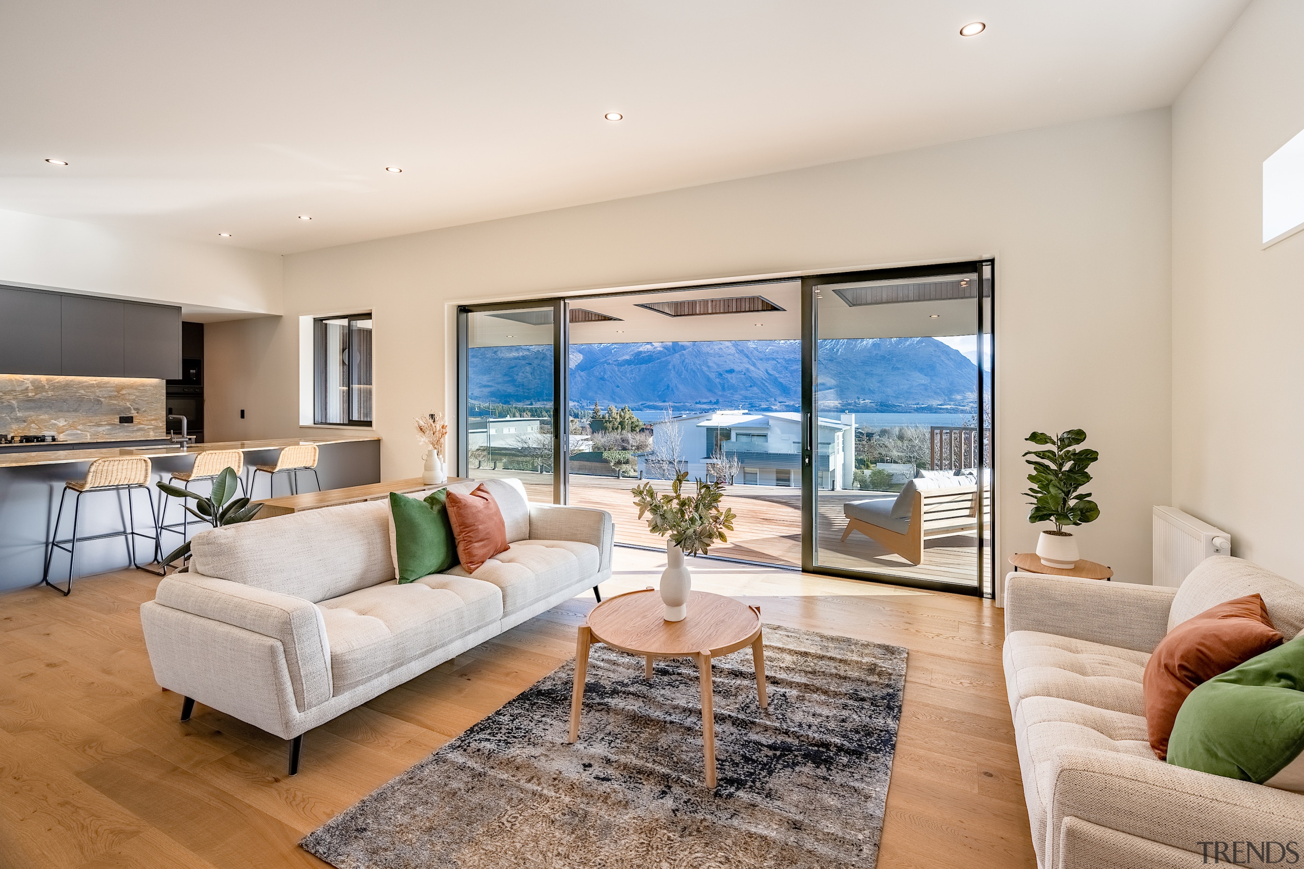 The home's close proximity to Lake Wanaka inspired 