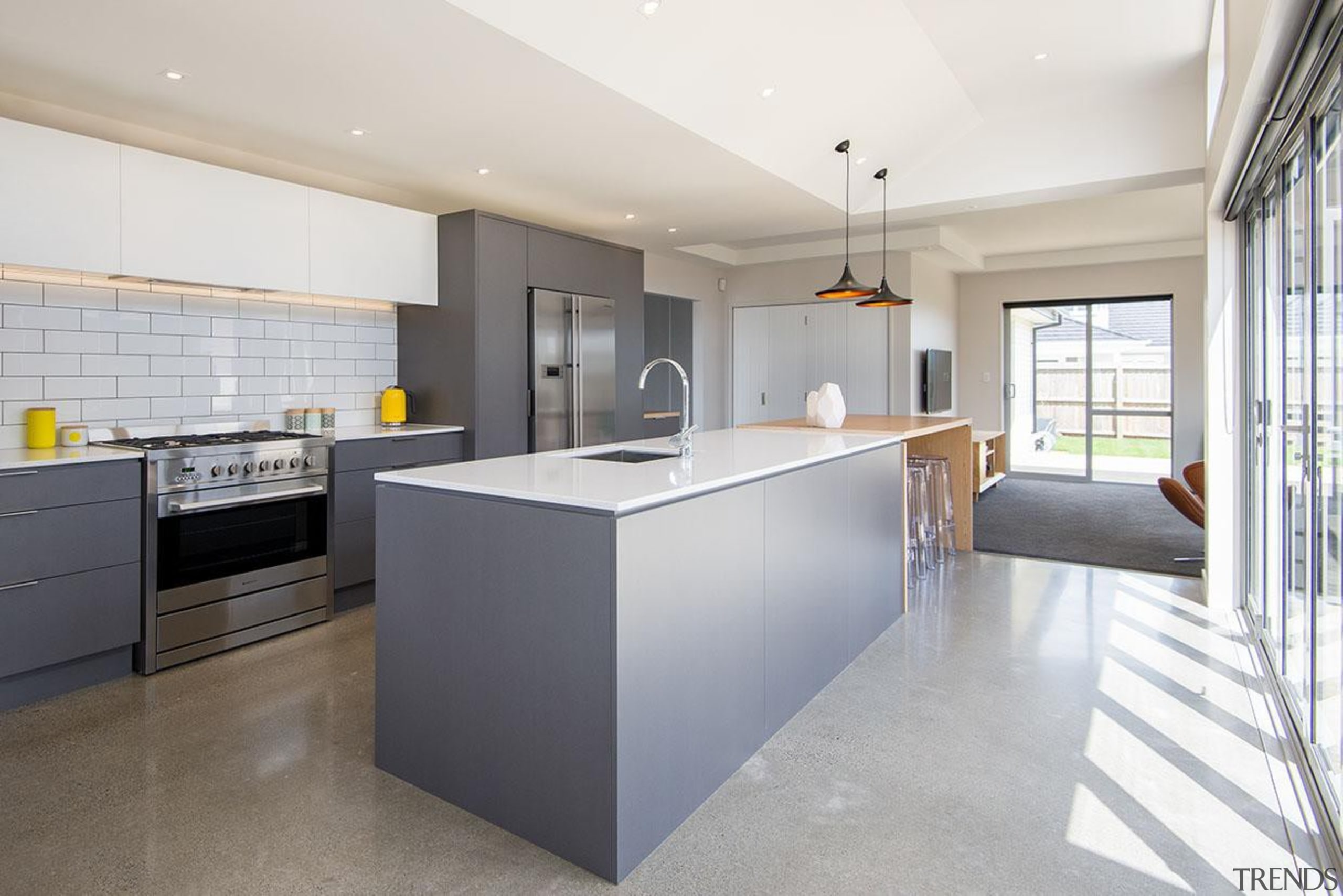 Entrant: Sarah Burrows #1 – 2015 NKBA Design architecture, countertop, floor, interior design, kitchen, real estate, white, gray