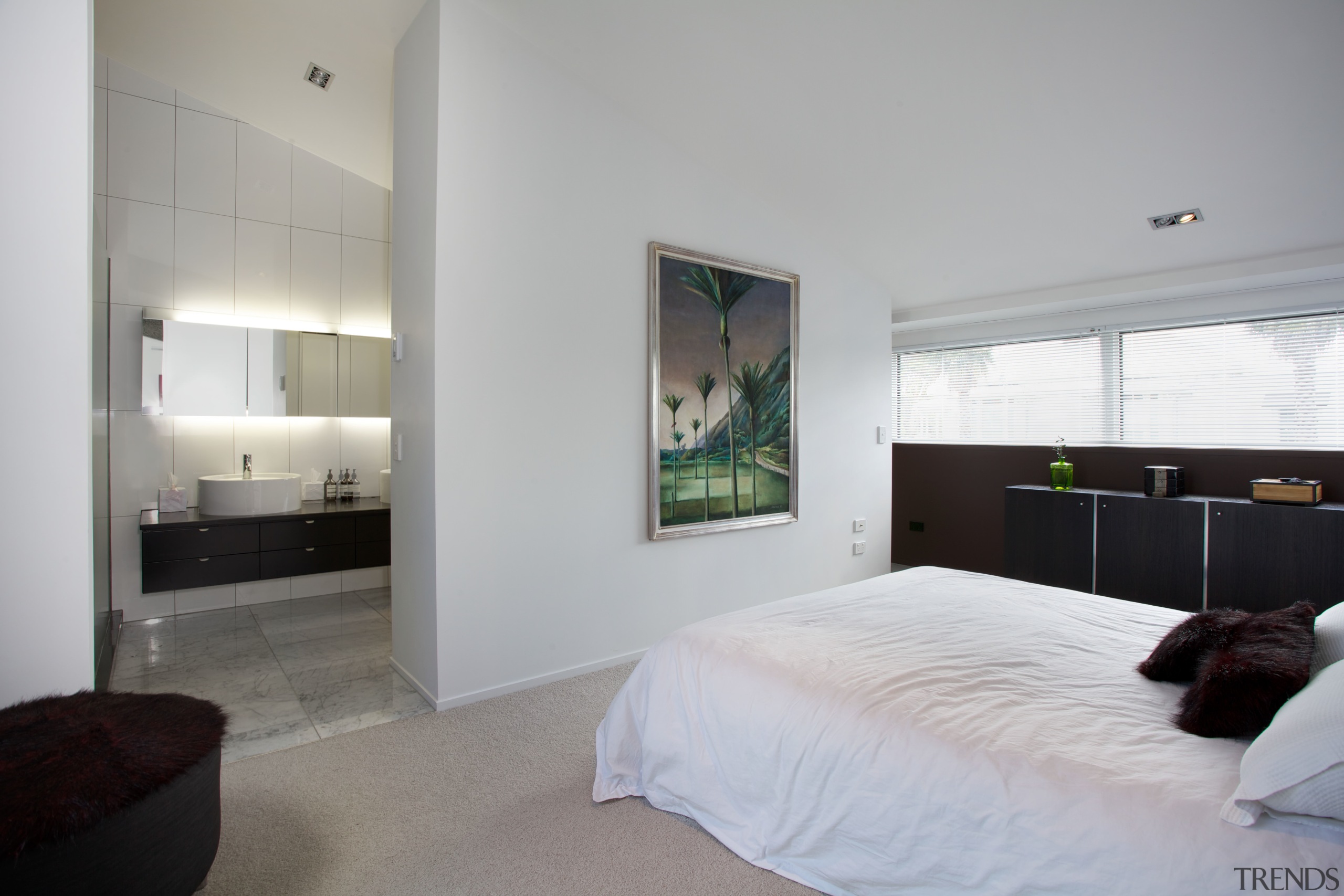 Master suite, commercial building renovation - Master suite, architecture, bed frame, bedroom, ceiling, estate, floor, home, house, interior design, property, real estate, room, wall, window, gray