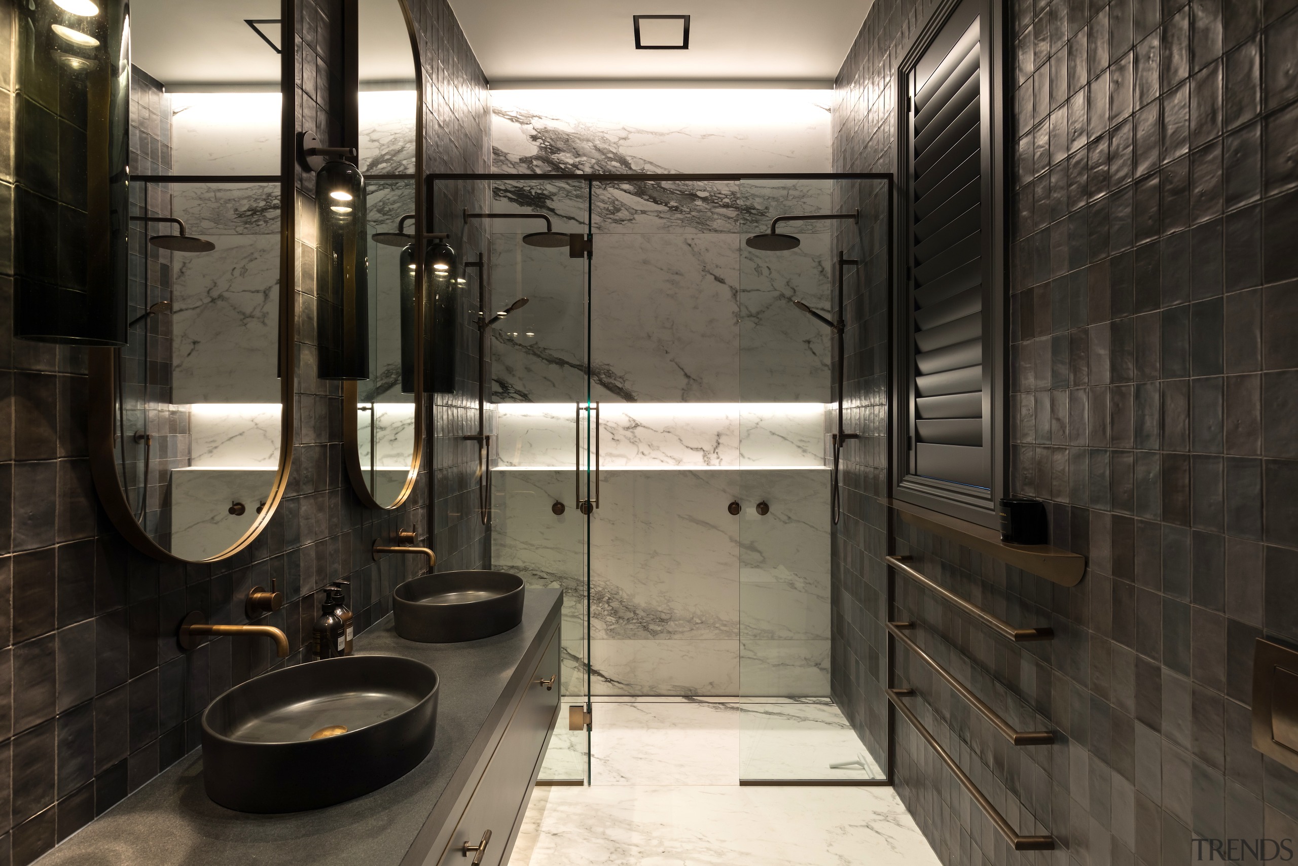 In a transitional villa renovation, a fifth bedroom 