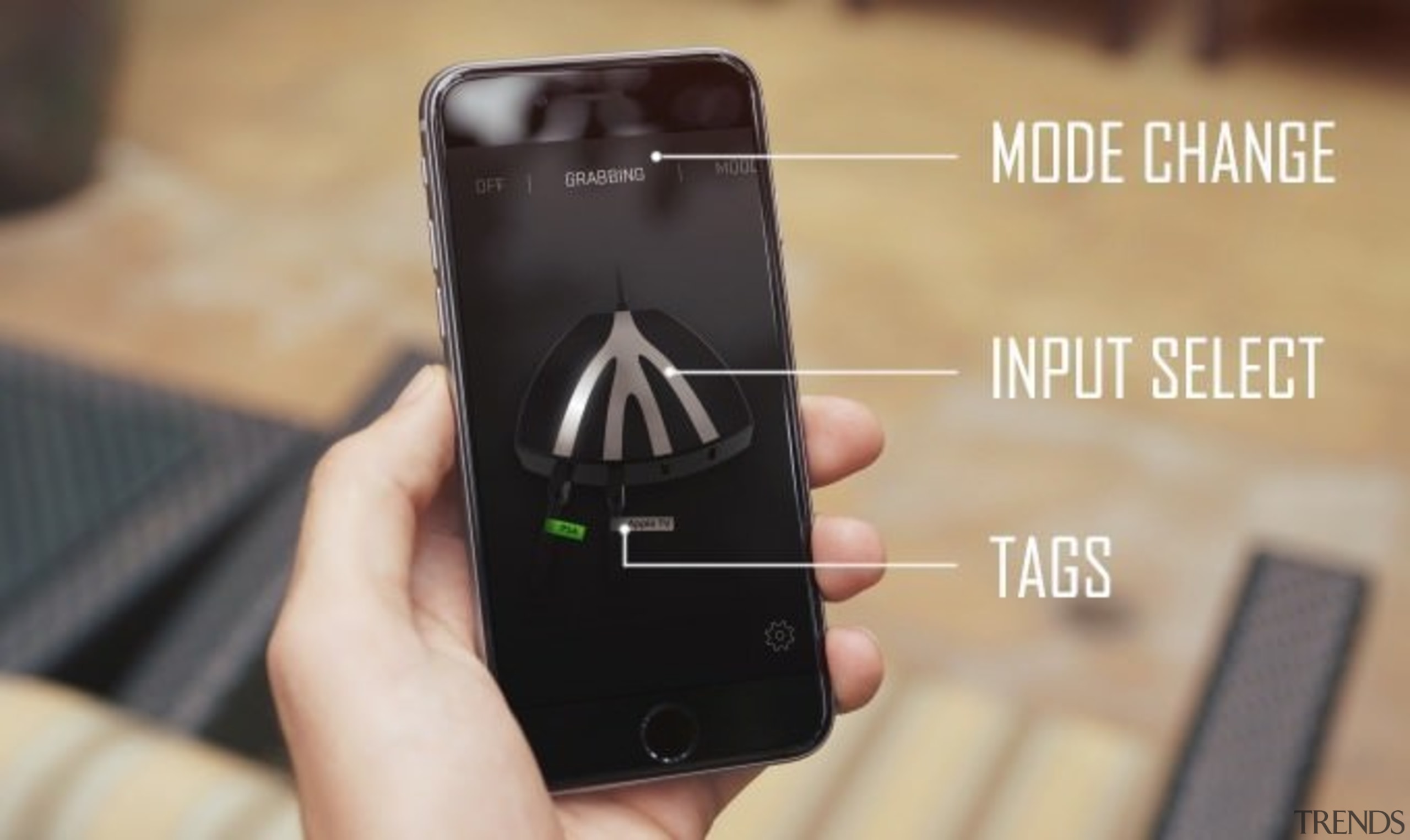 Lightpack mobile app - Lightpack mobile app - cellular network, communication device, electronic device, feature phone, gadget, mobile phone, portable communications device, product, product design, smartphone, technology, orange, black