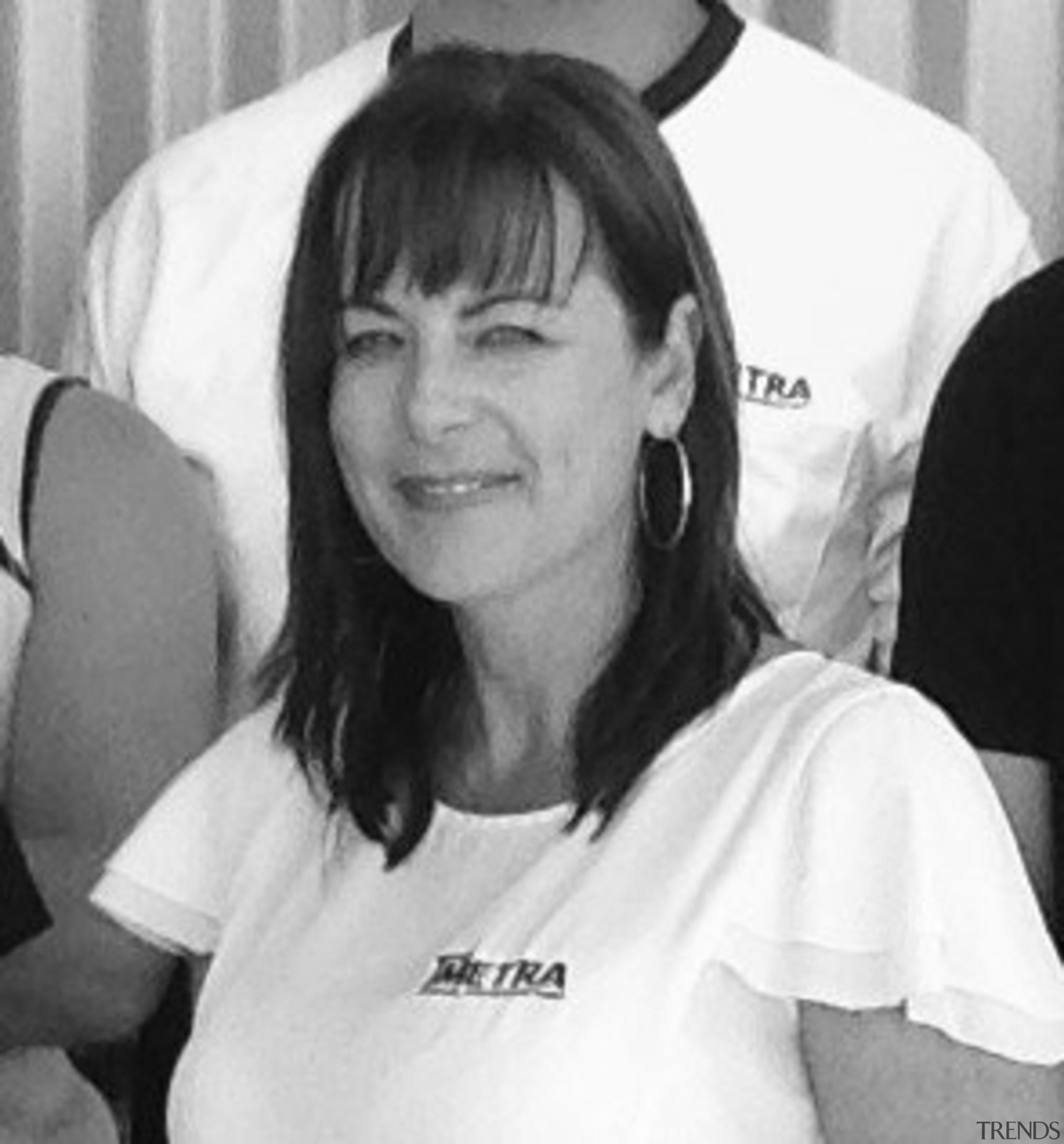 Metrapanel business manager Melissa Savage is an advocate black and white, black hair, chin, cool, ear, forehead, girl, hairstyle, monochrome, monochrome photography, mouth, neck, organ, person, product, smile, white, white