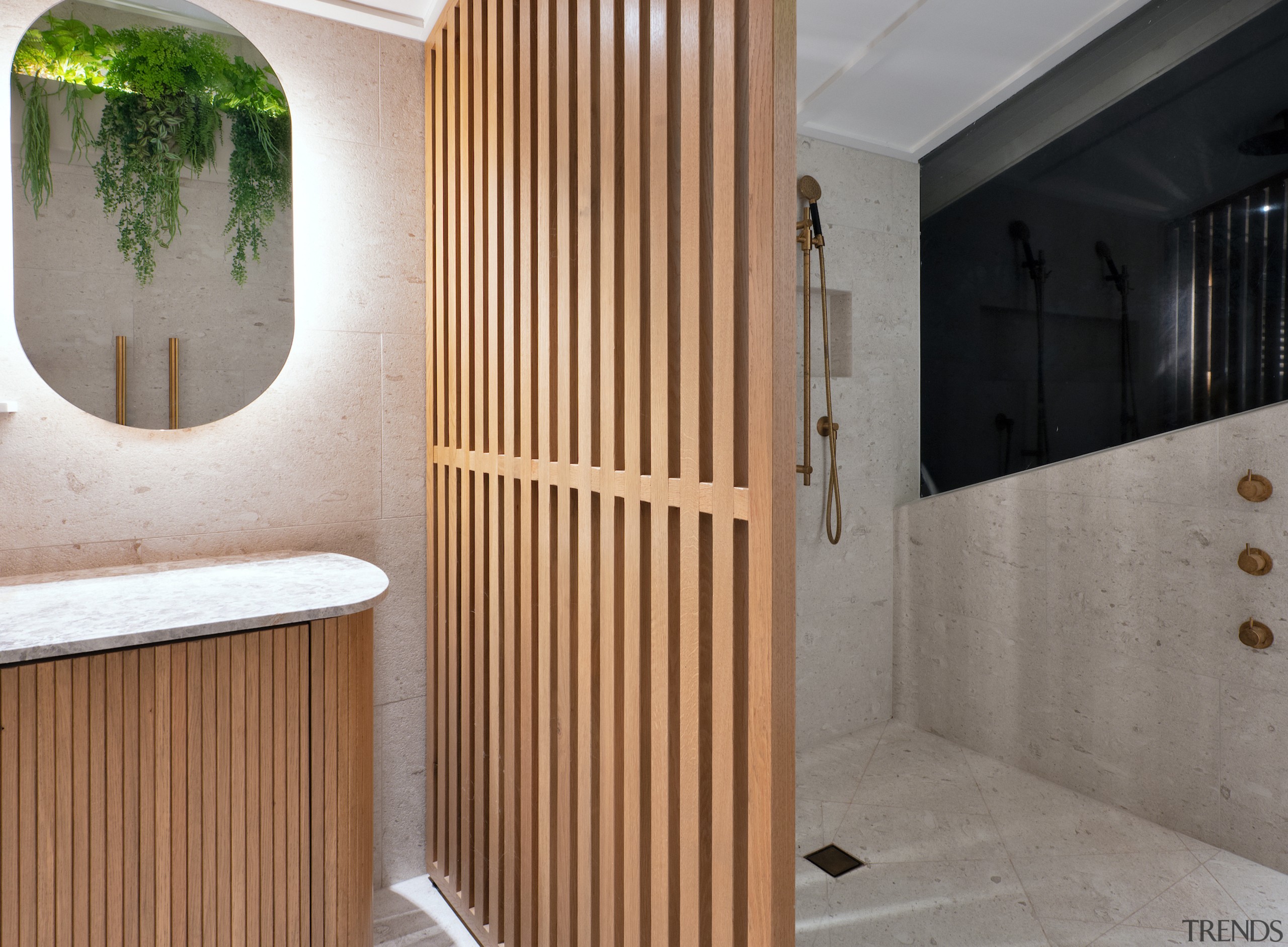 A full glass panel sits in behind the 