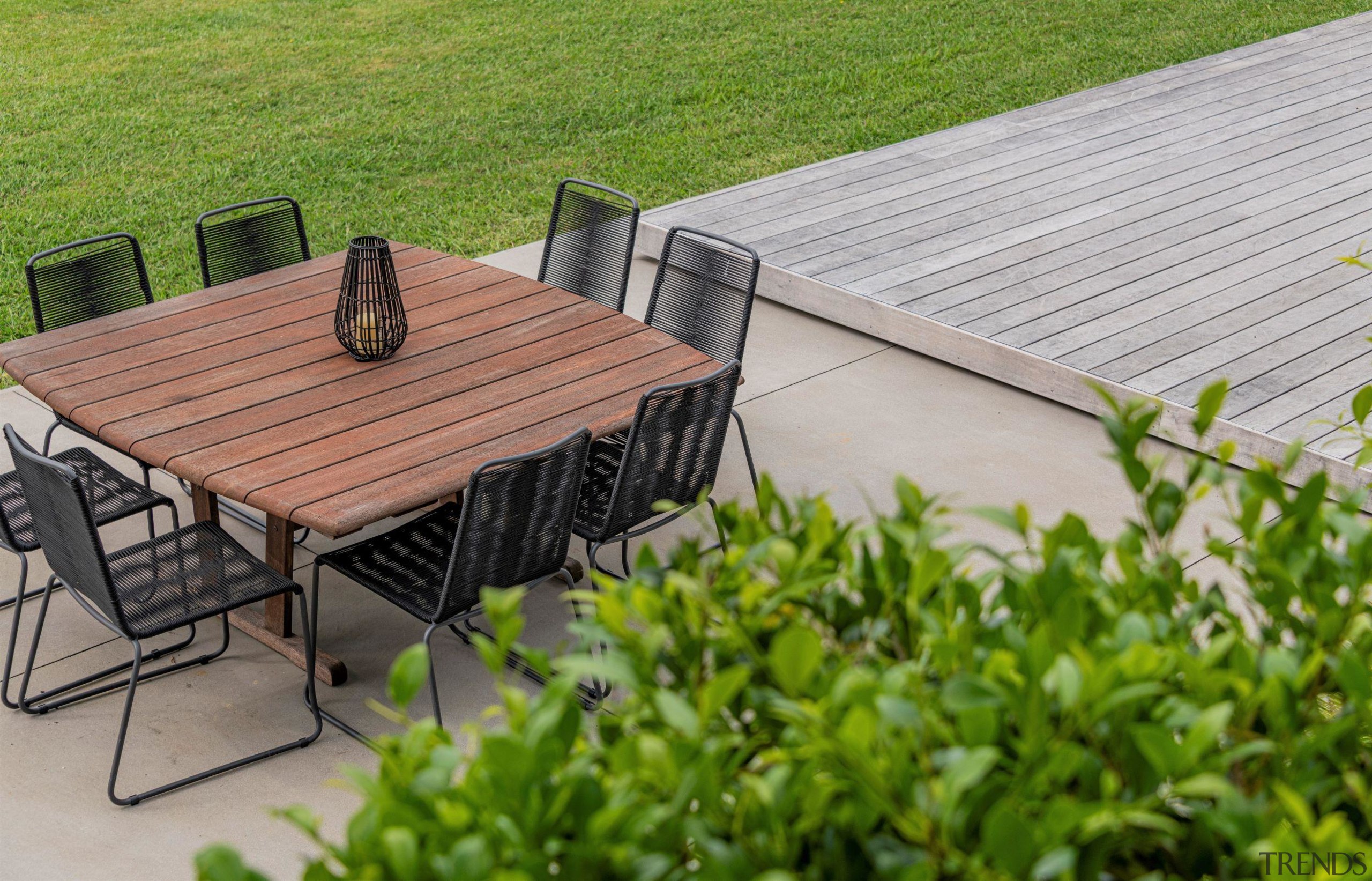 The new outdoor living areas now ‘transition’ towards 