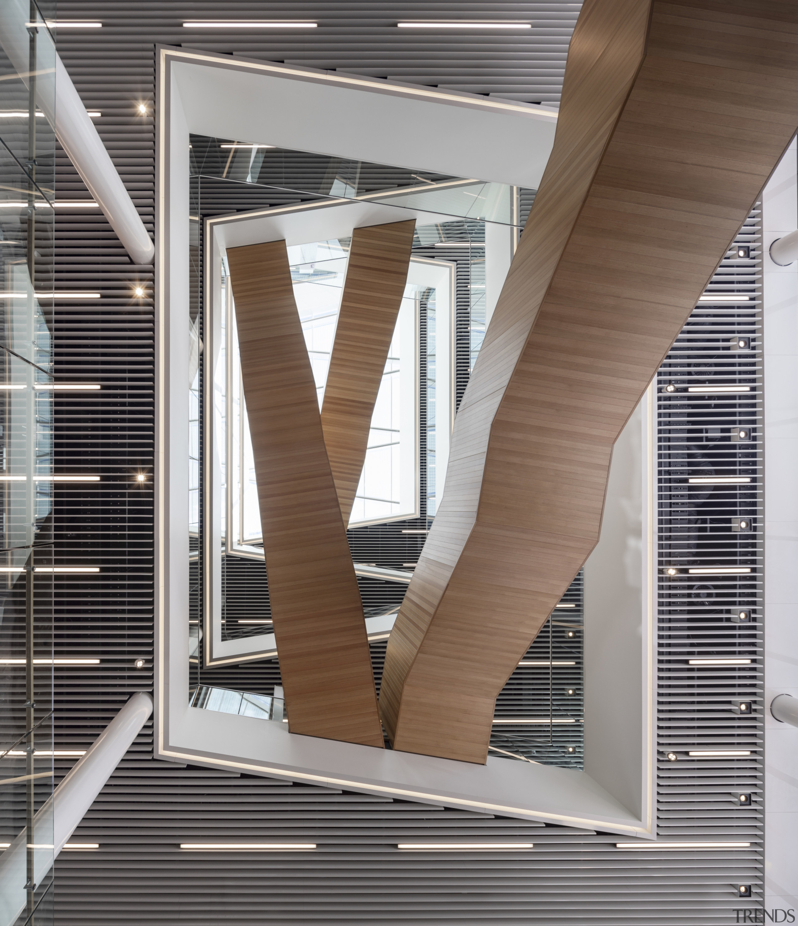 Christchurch Central Library – a celebration of culture architecture, building, daylighting, facade, glass, stairs, structure, window, gray