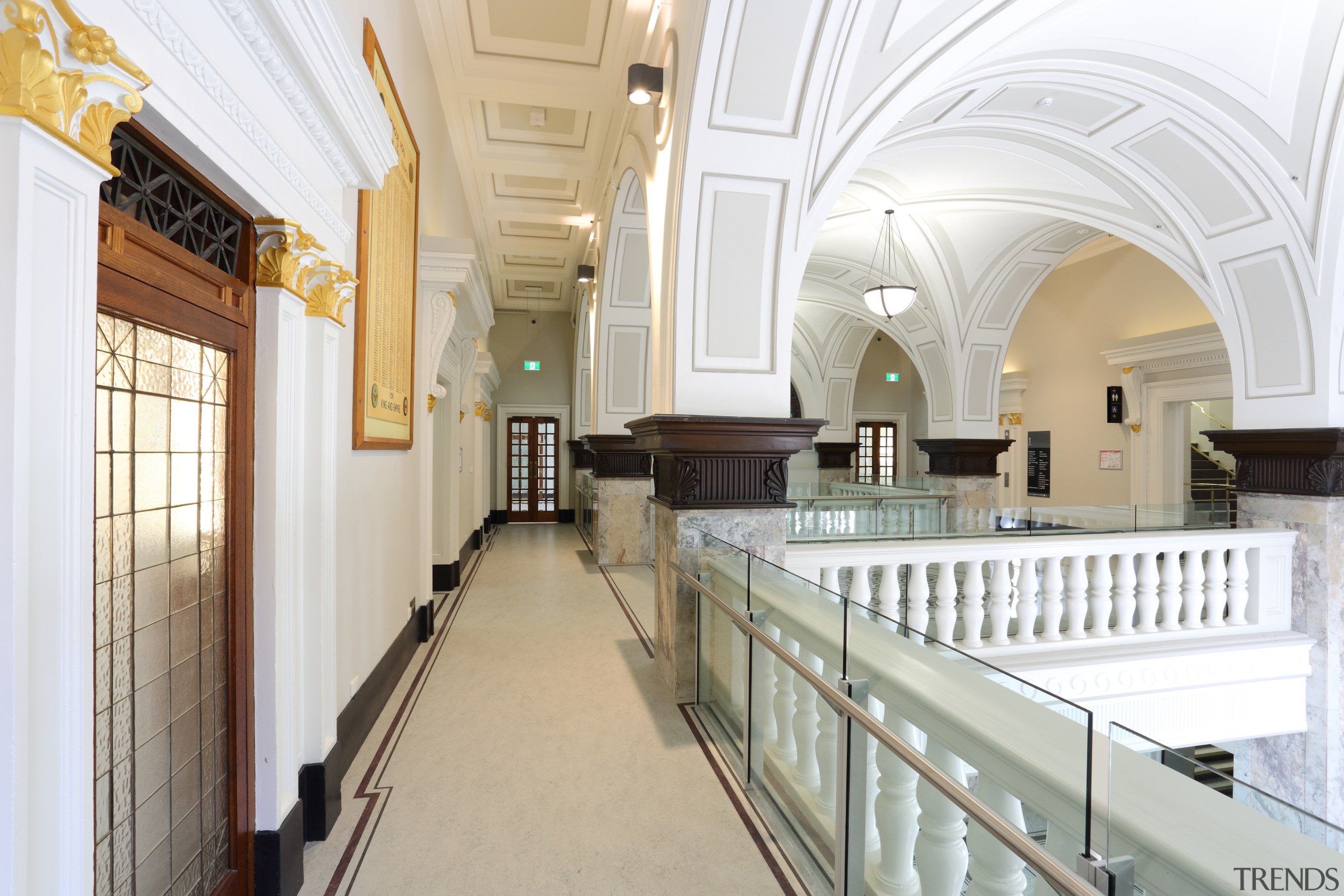 As part of the Brisbane City Hall restoration estate, property, white, gray