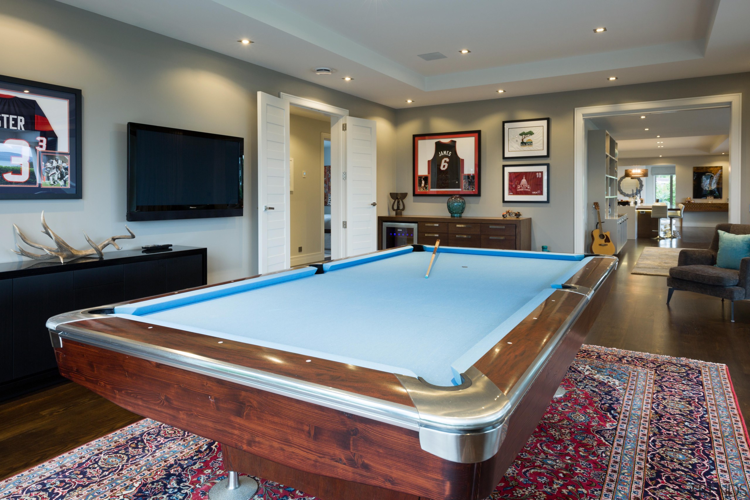 Kohi10 - billiard room | billiard table | billiard room, billiard table, english billiards, indoor games and sports, interior design, pool, real estate, recreation room, room, table, gray