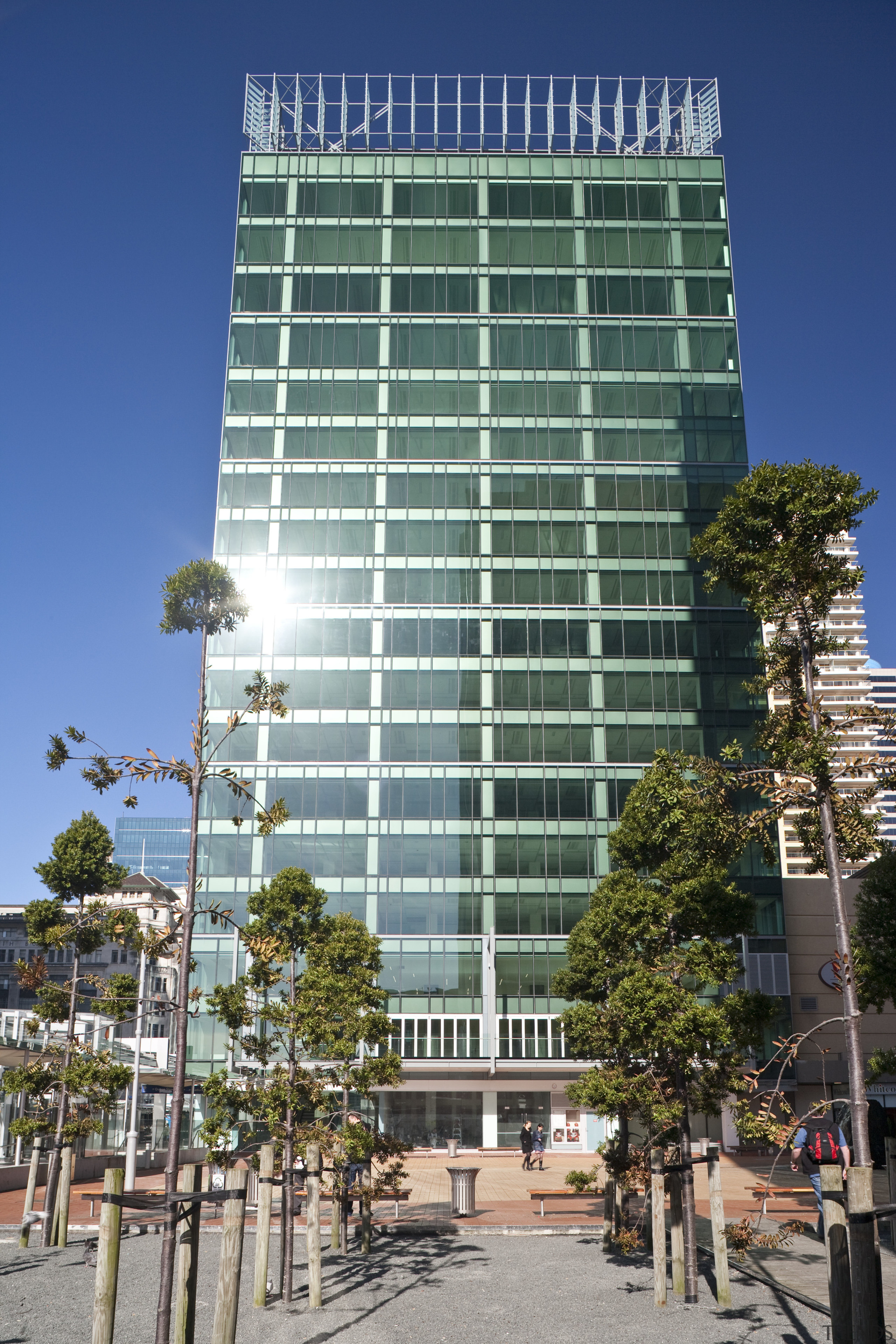 External View of 21 Queen St redevelopment. Air architecture, building, city, commercial building, condominium, corporate headquarters, daytime, downtown, facade, headquarters, hotel, landmark, metropolis, metropolitan area, mixed use, plaza, real estate, residential area, sky, skyscraper, tower, tower block, urban area