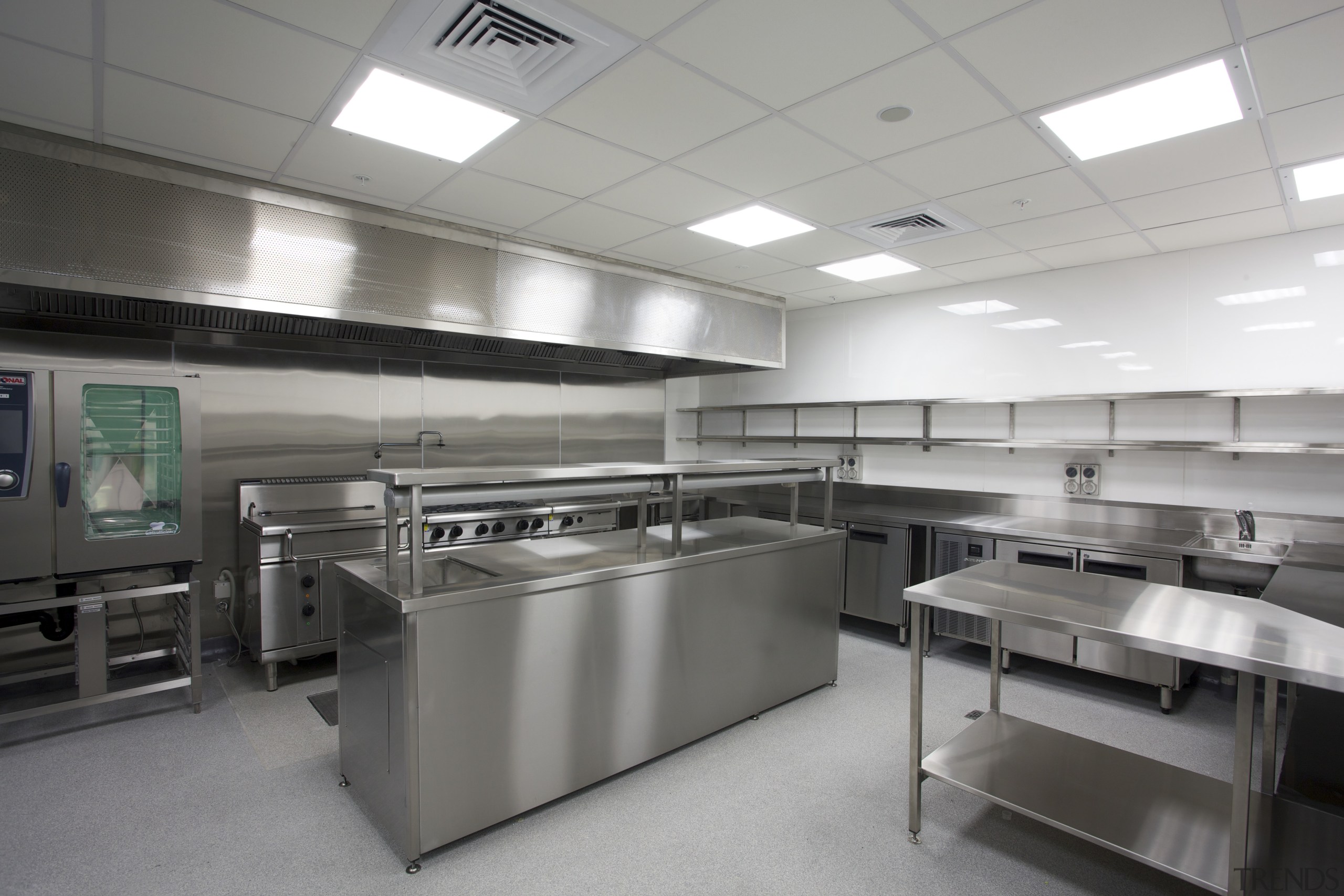 Catering to the times  Wildfire fit-out of gray