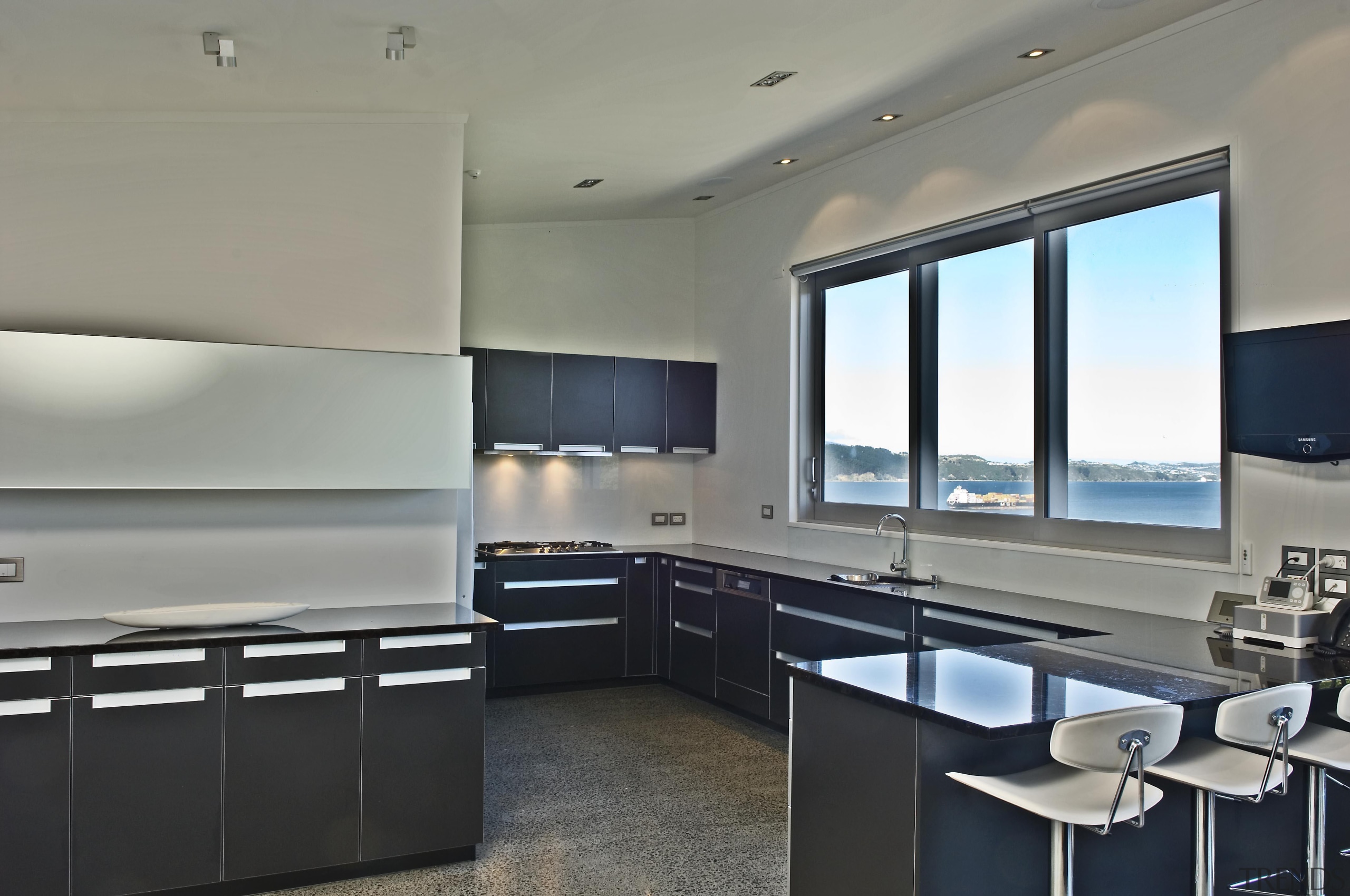 Wellington Kitchen Designer of the Year 2007National Kitchen interior design, kitchen, property, real estate, gray, black