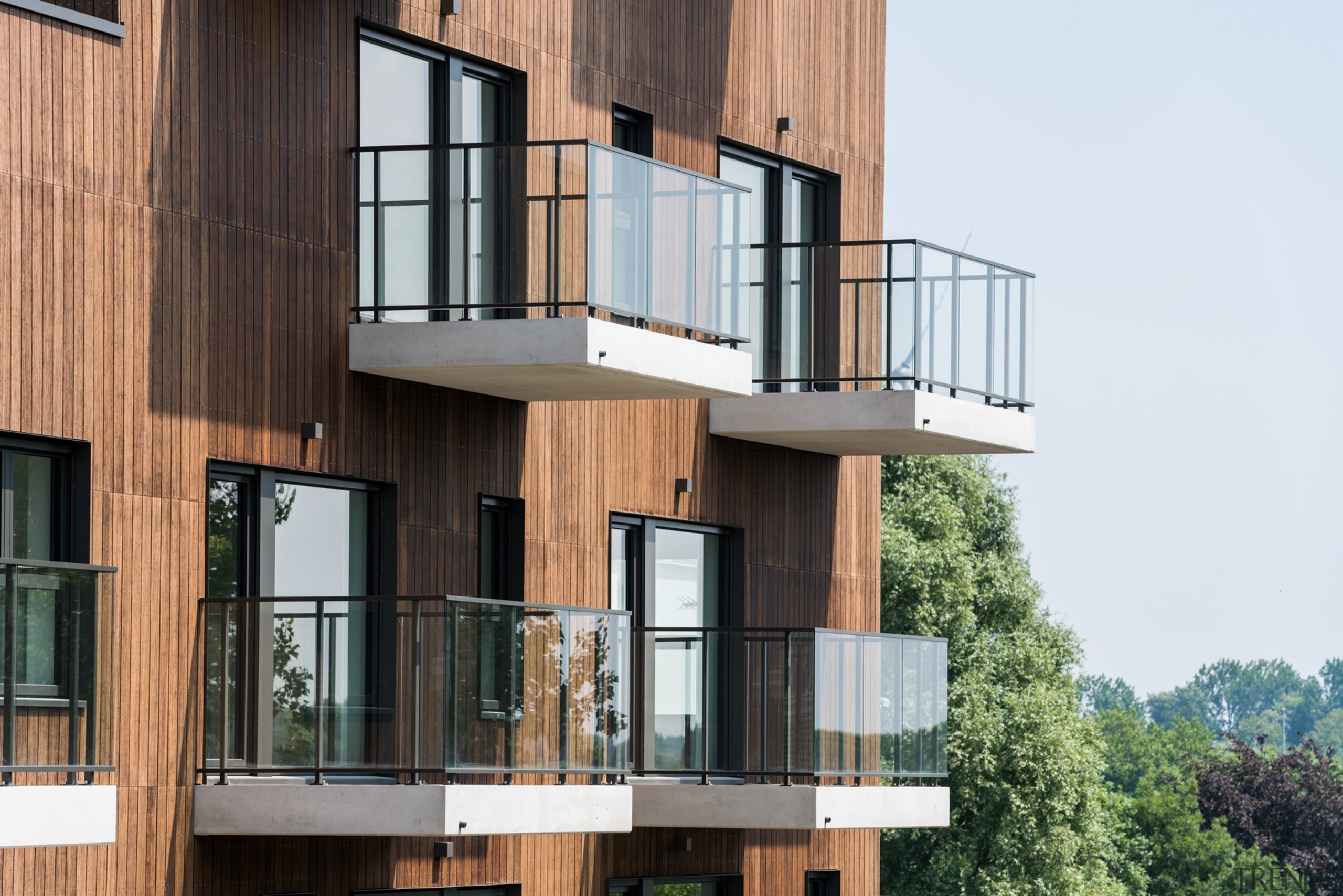 Bamboo X-Treme Cladding panels are profiled into an 