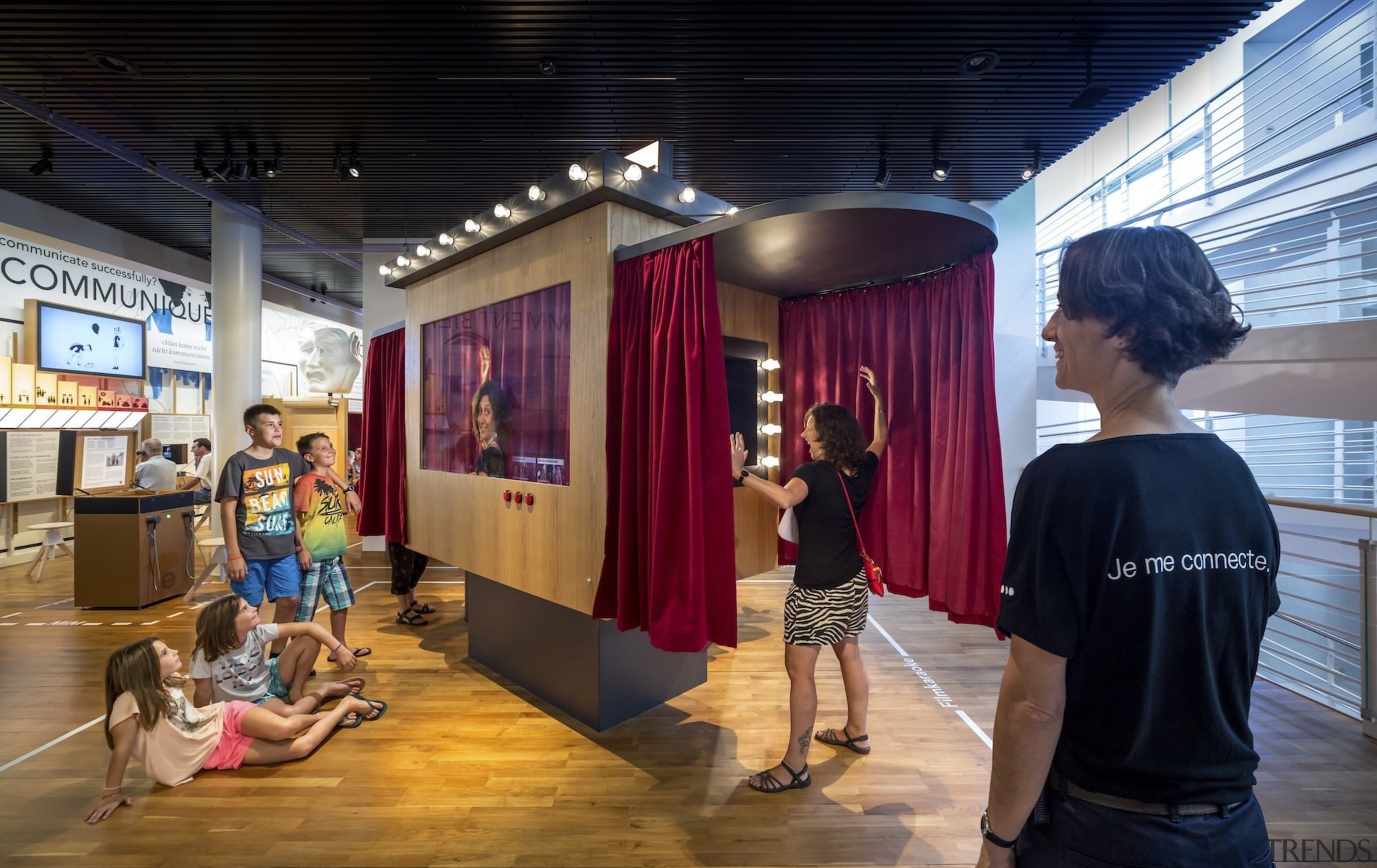 The new permanent exhibition at the Museum of exhibition, black