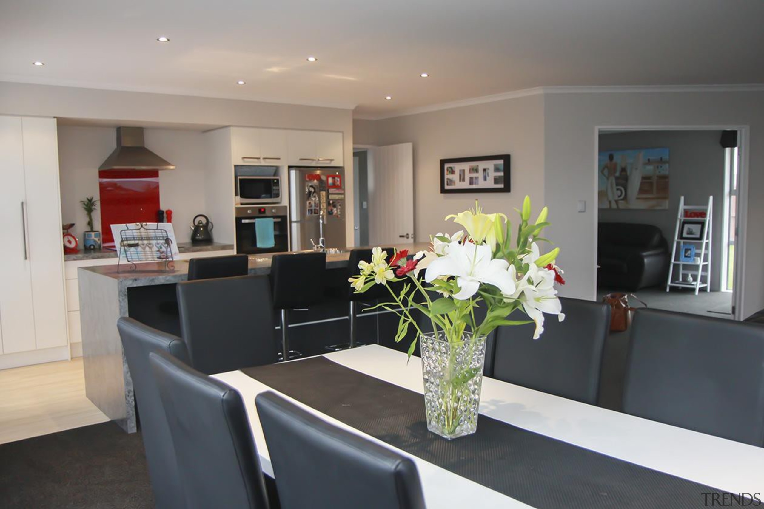 For more information, please visit www.gjgardner.co.nz home, interior design, property, real estate, room, gray, black