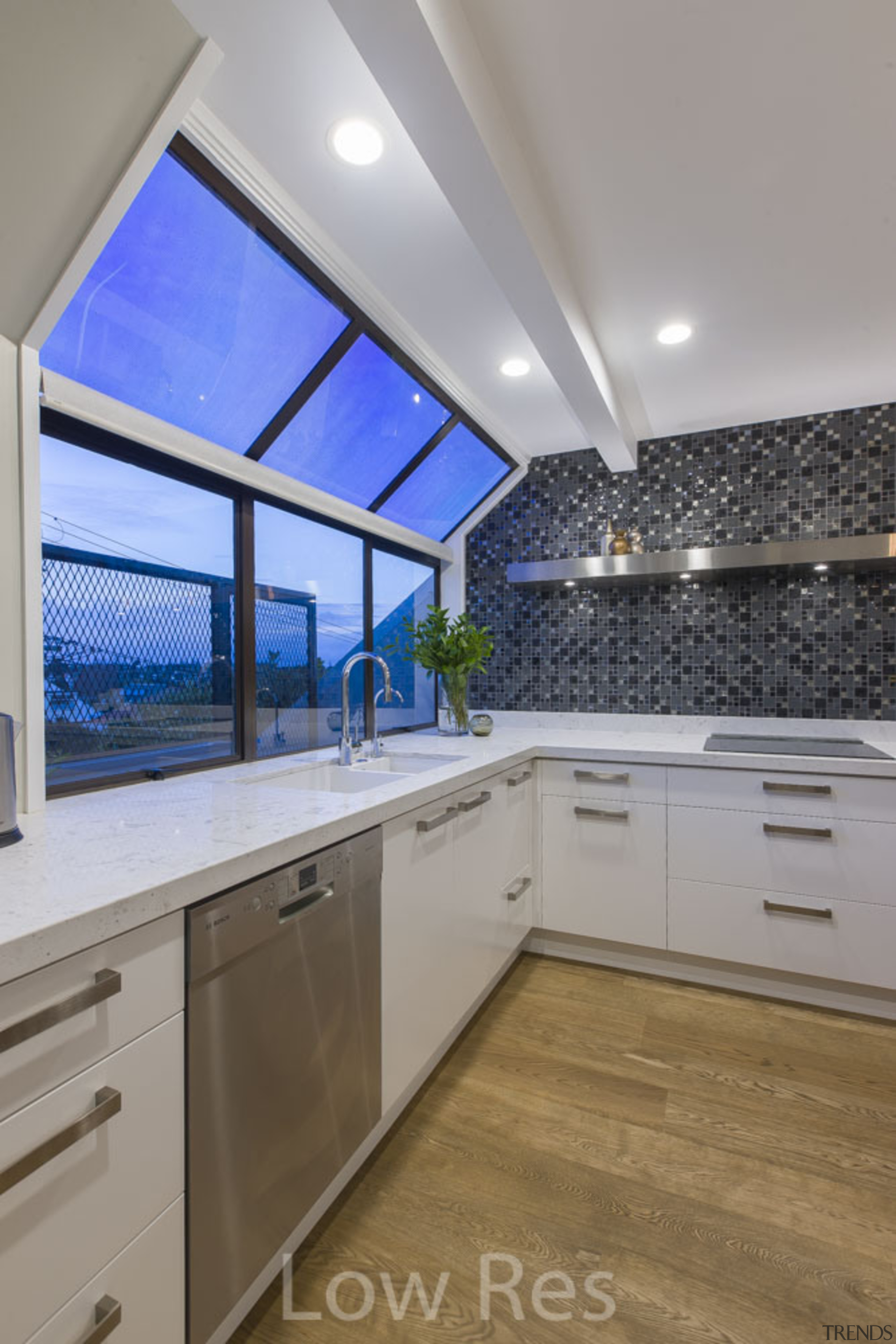 St Heliers III - ceiling | countertop | ceiling, countertop, daylighting, estate, interior design, kitchen, property, real estate, room, window, gray