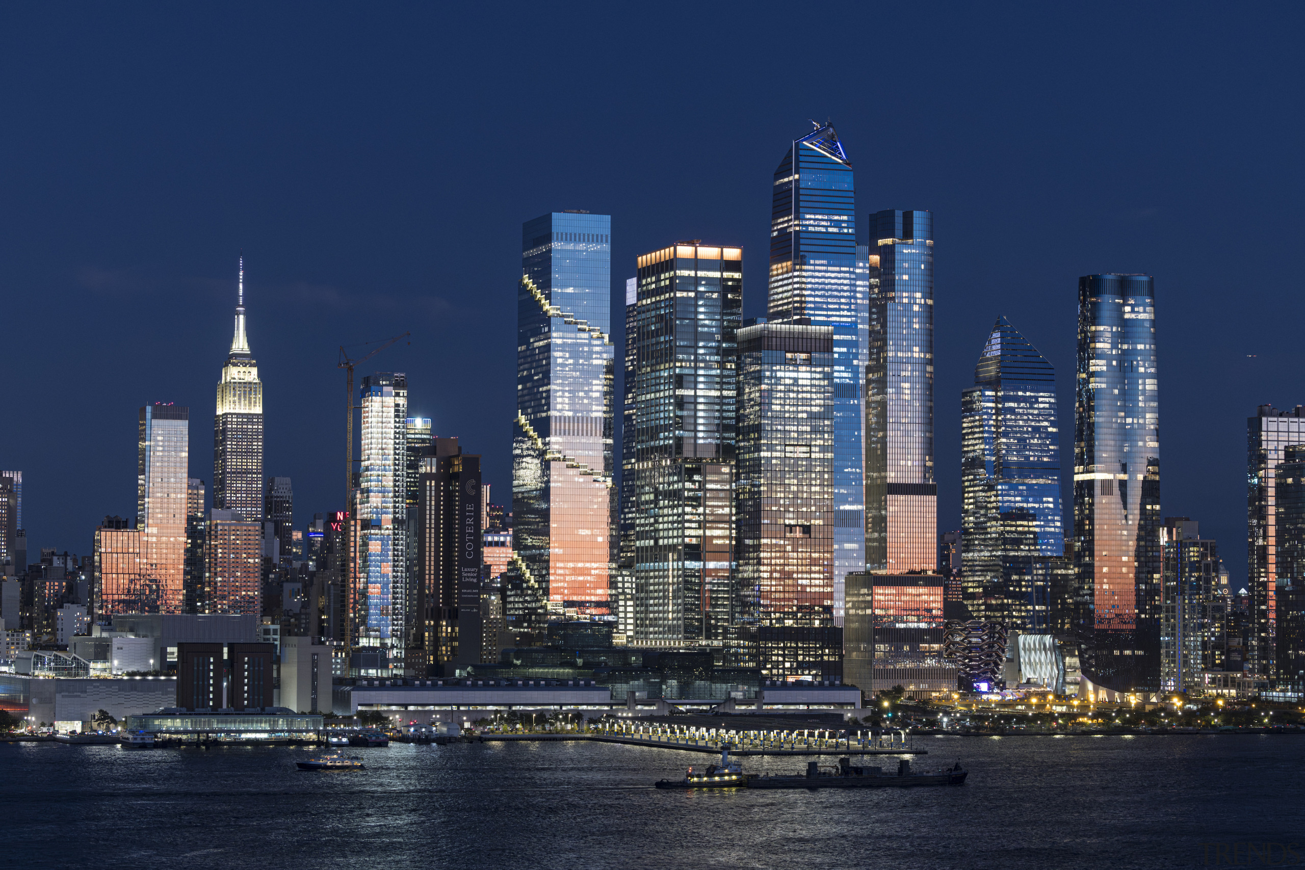 A distinctive new addition the Manhattan skyline. 