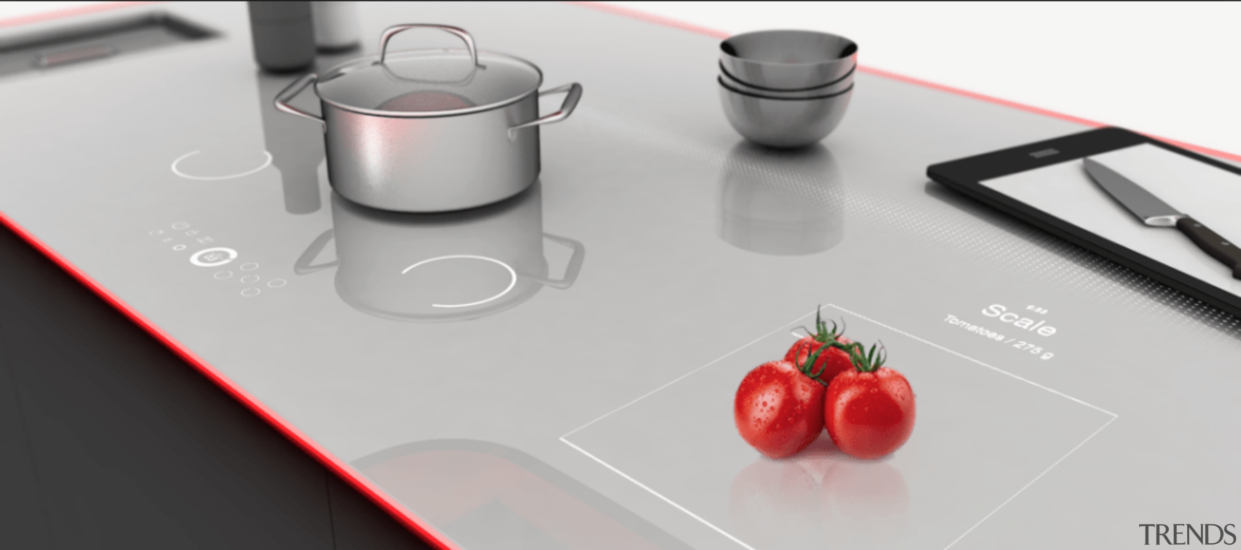 Trend 3 Smart Surfaces - cookware and bakeware cookware and bakeware, product, tableware, gray