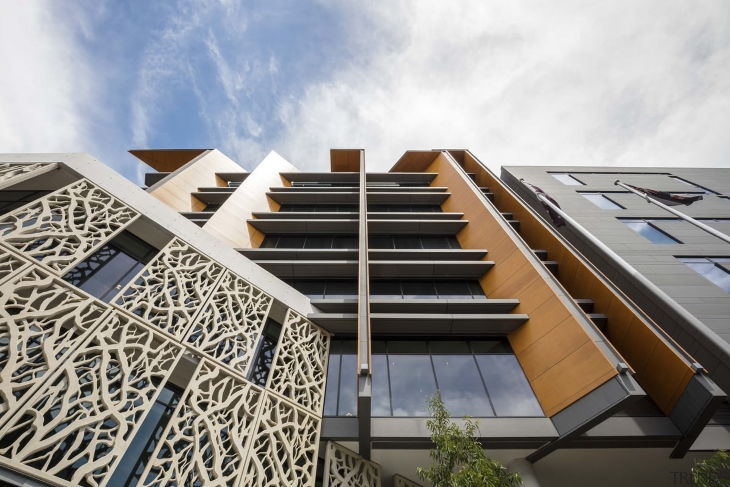 Newcastle Courthouse – Cox Architecture - Newcastle Courthouse apartment, architecture, building, commercial building, condominium, corporate headquarters, daylighting, facade, mixed use, residential area, sky, white, gray