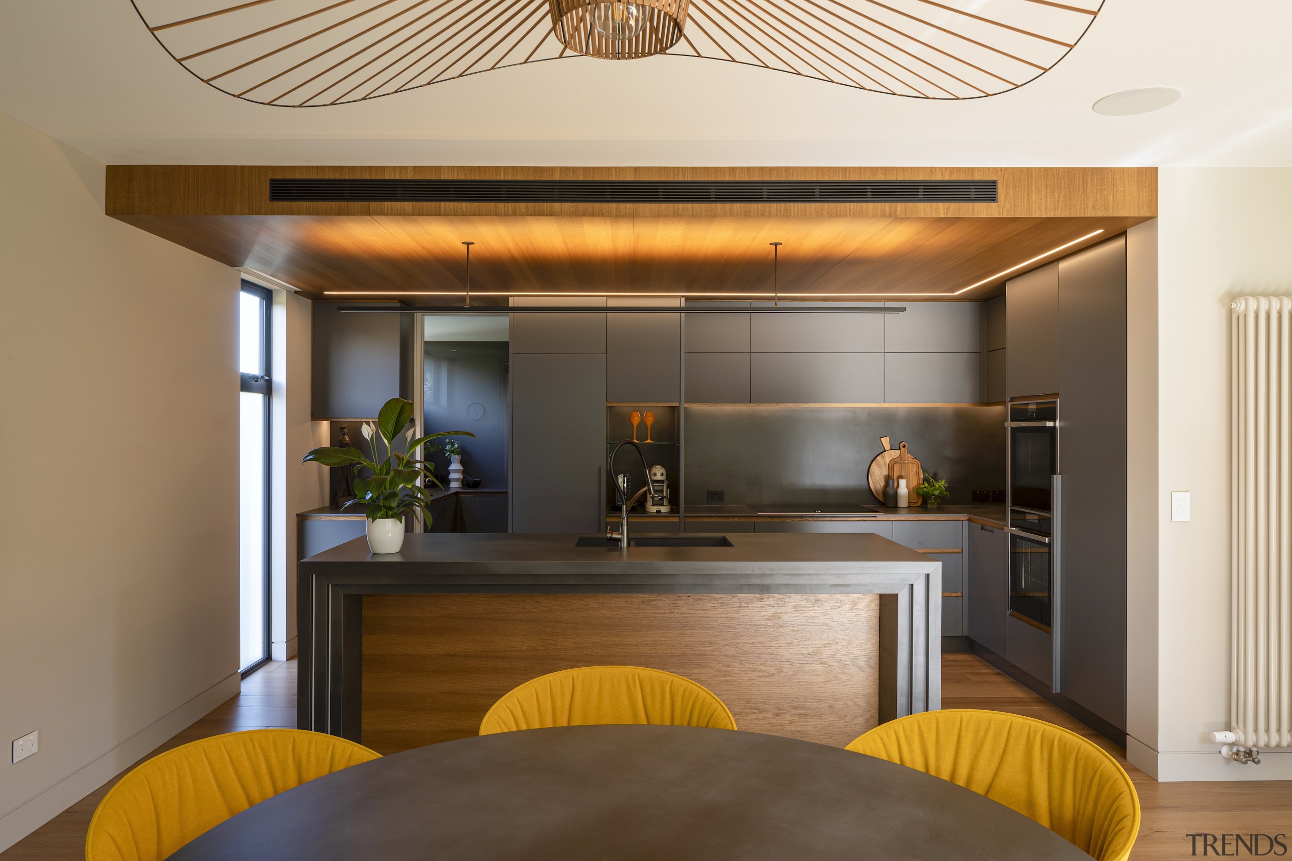 The first floor kitchen. - Strong yet understated 