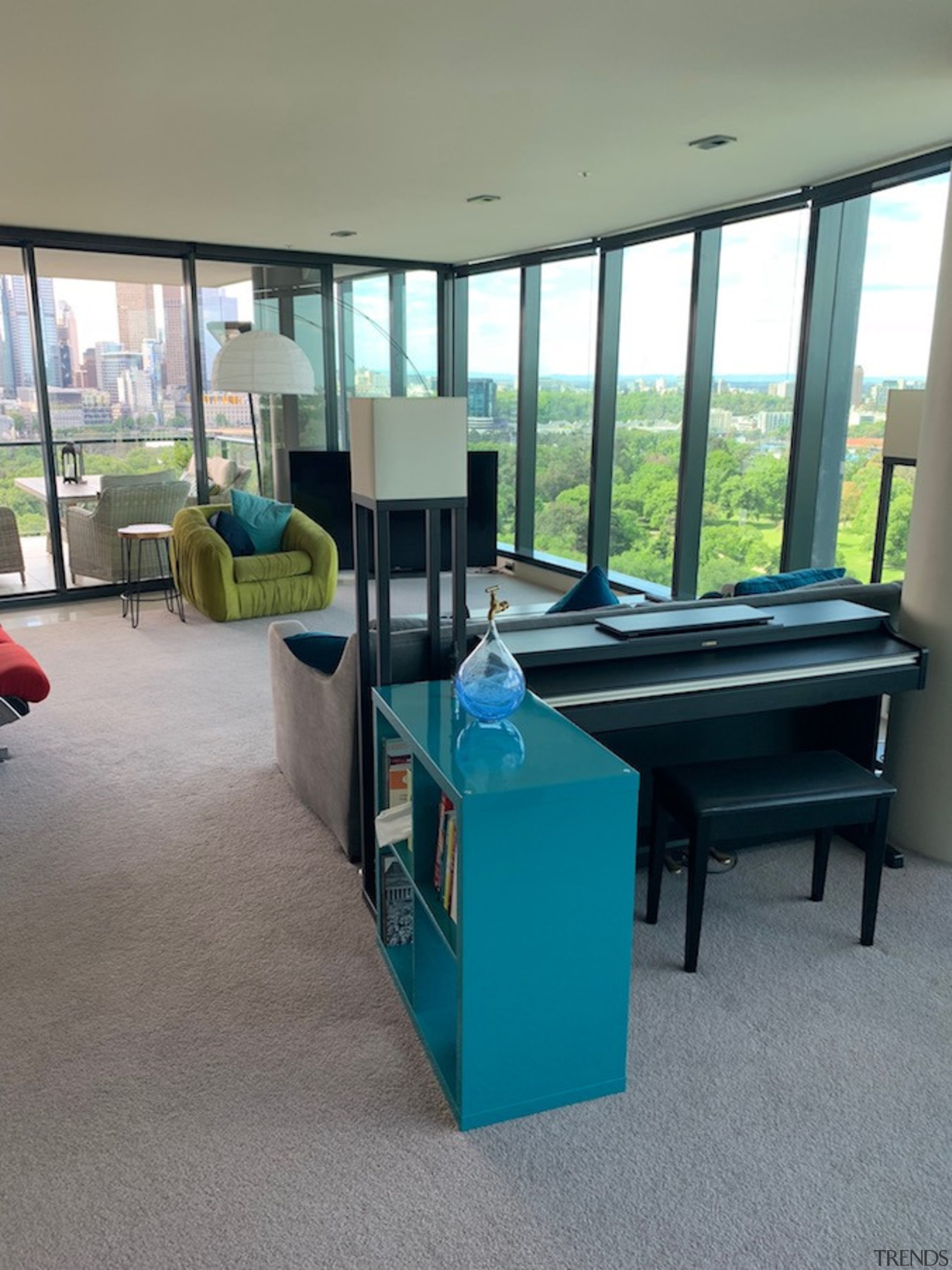 Dining area pre renovation. - Your apartment, but 