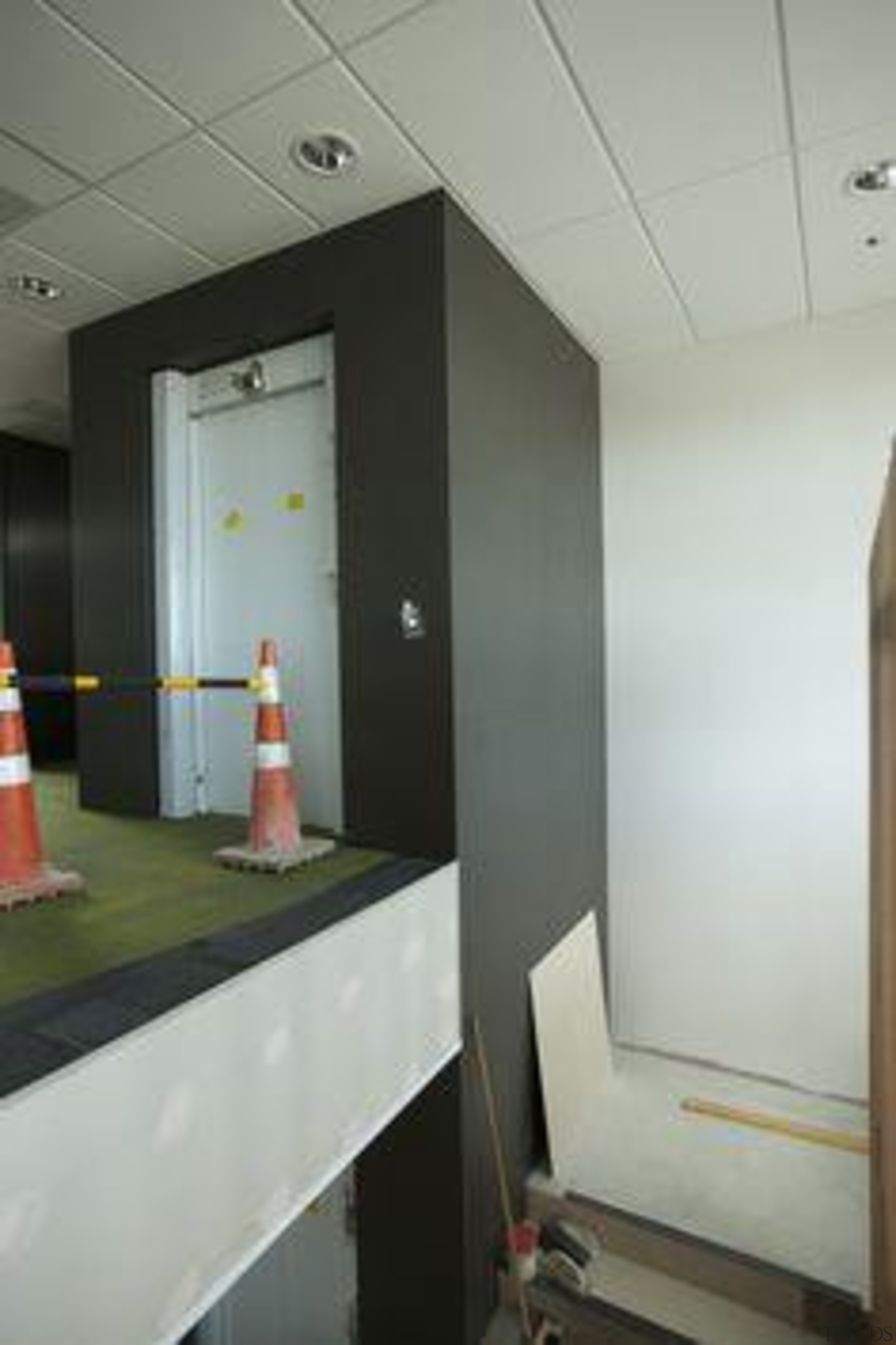 Network Tasman Building - Network Tasman Building - ceiling, floor, glass, interior design, wall, gray