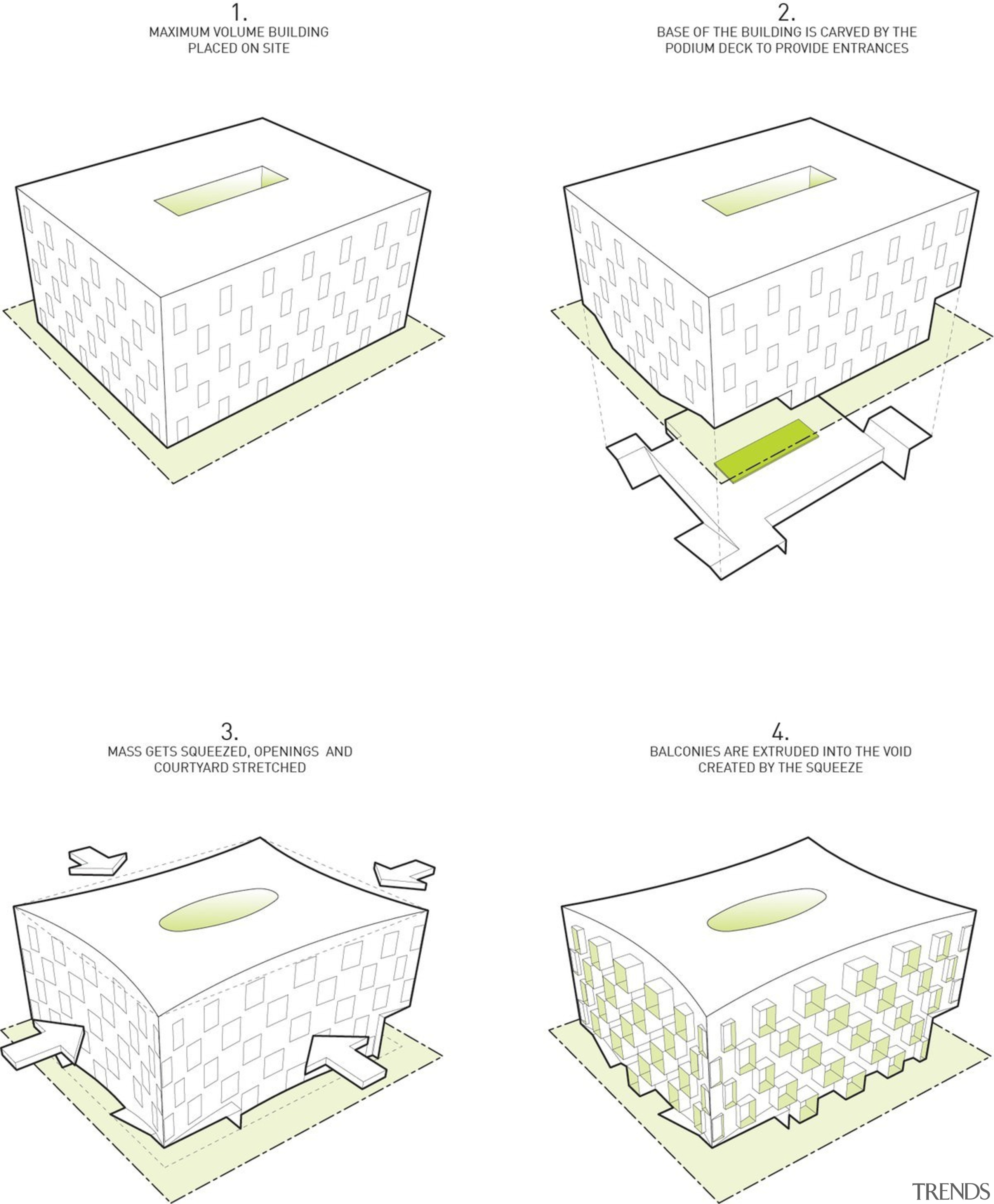 Plans for the building - Plans for the area, design, furniture, line, product, product design, table, white