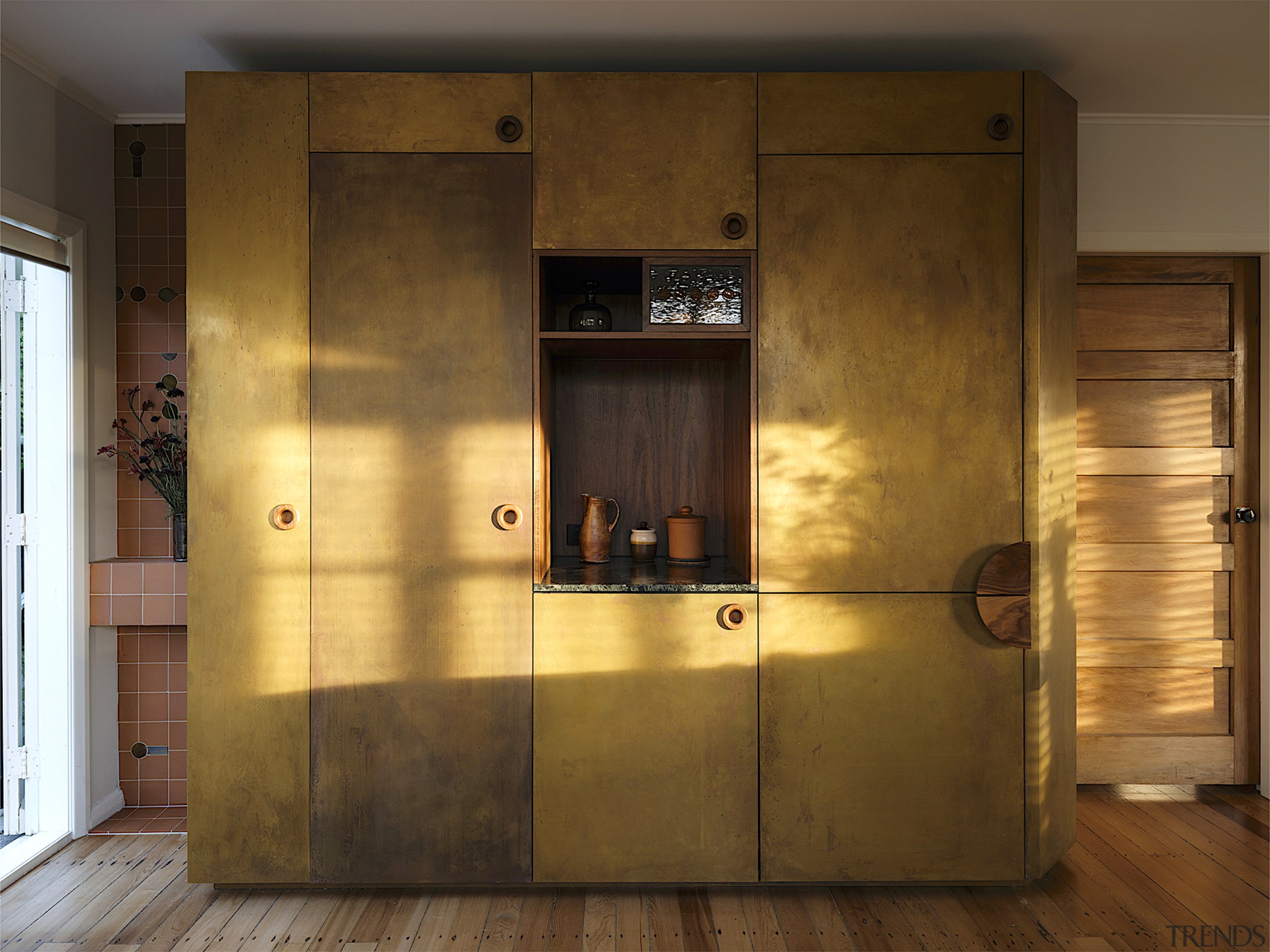 Architect: "It felt appropriate to clad the tall 