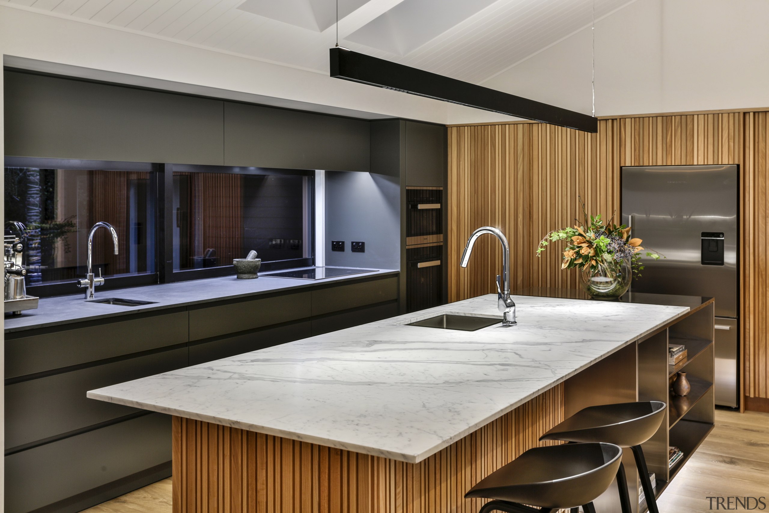 Half Moon Bay - cabinetry | countertop | cabinetry, countertop, cuisine classique, interior design, kitchen, gray, black