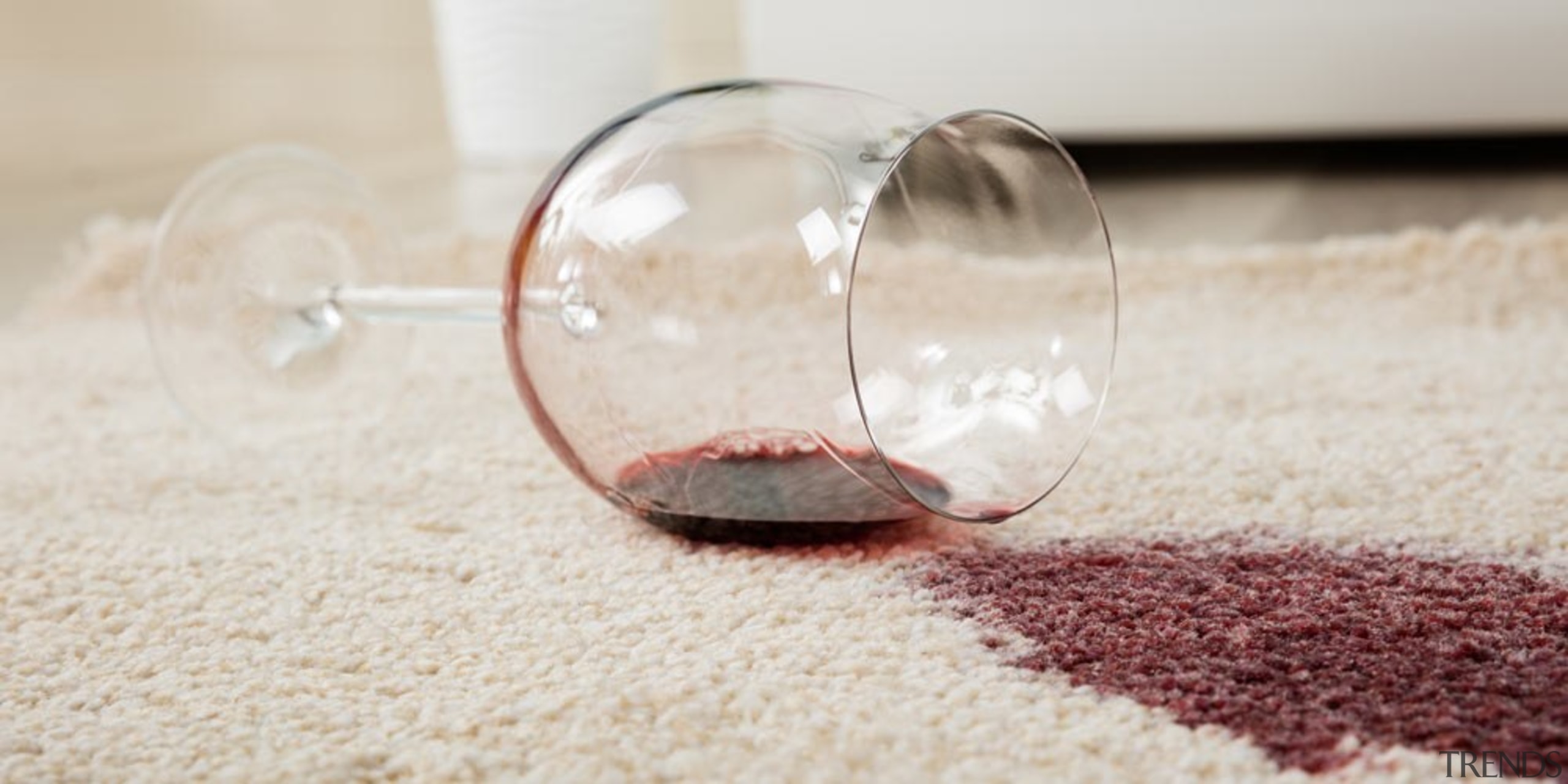 Stubborn wine stains often require multiple cleans before 