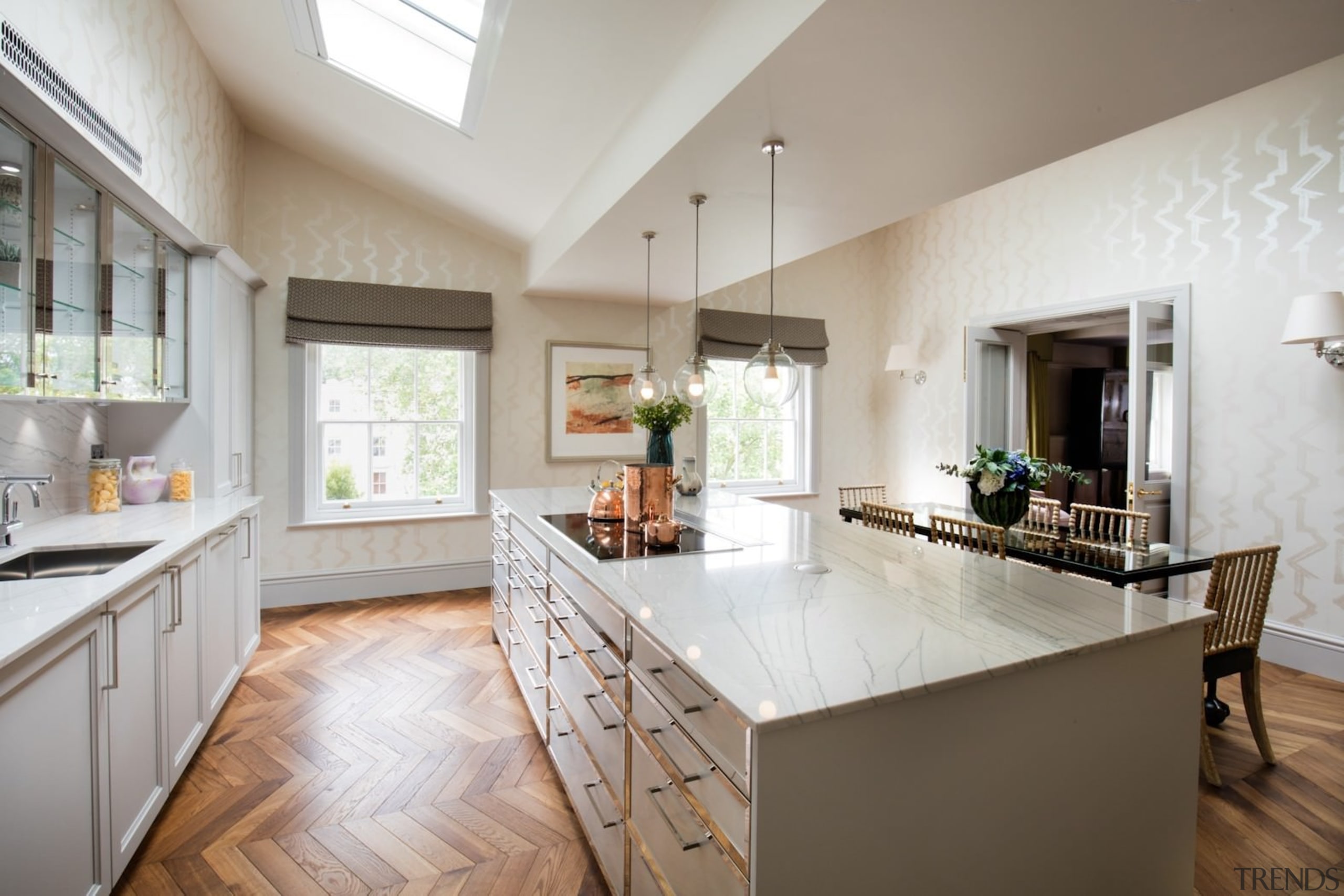 Architect: Alchemi GroupStory from Devon &amp; countertop, cuisine classique, estate, floor, home, interior design, kitchen, property, real estate, room, gray