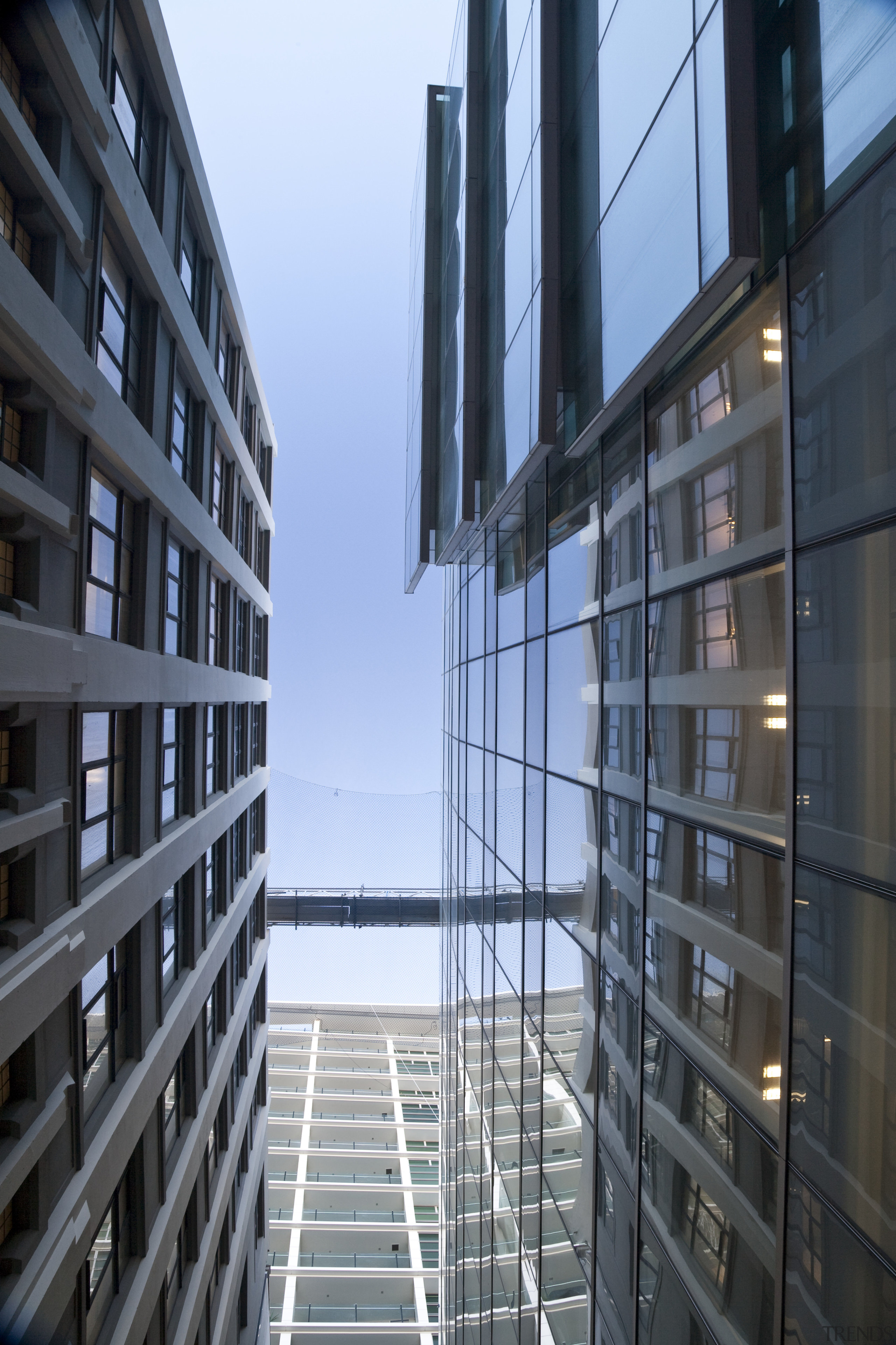 Exterior view of Chews Lane and the Chews apartment, architecture, building, city, condominium, corporate headquarters, daylighting, facade, glass, headquarters, line, metropolis, metropolitan area, mixed use, reflection, residential area, sky, skyscraper, tower block, urban area, window, black, teal