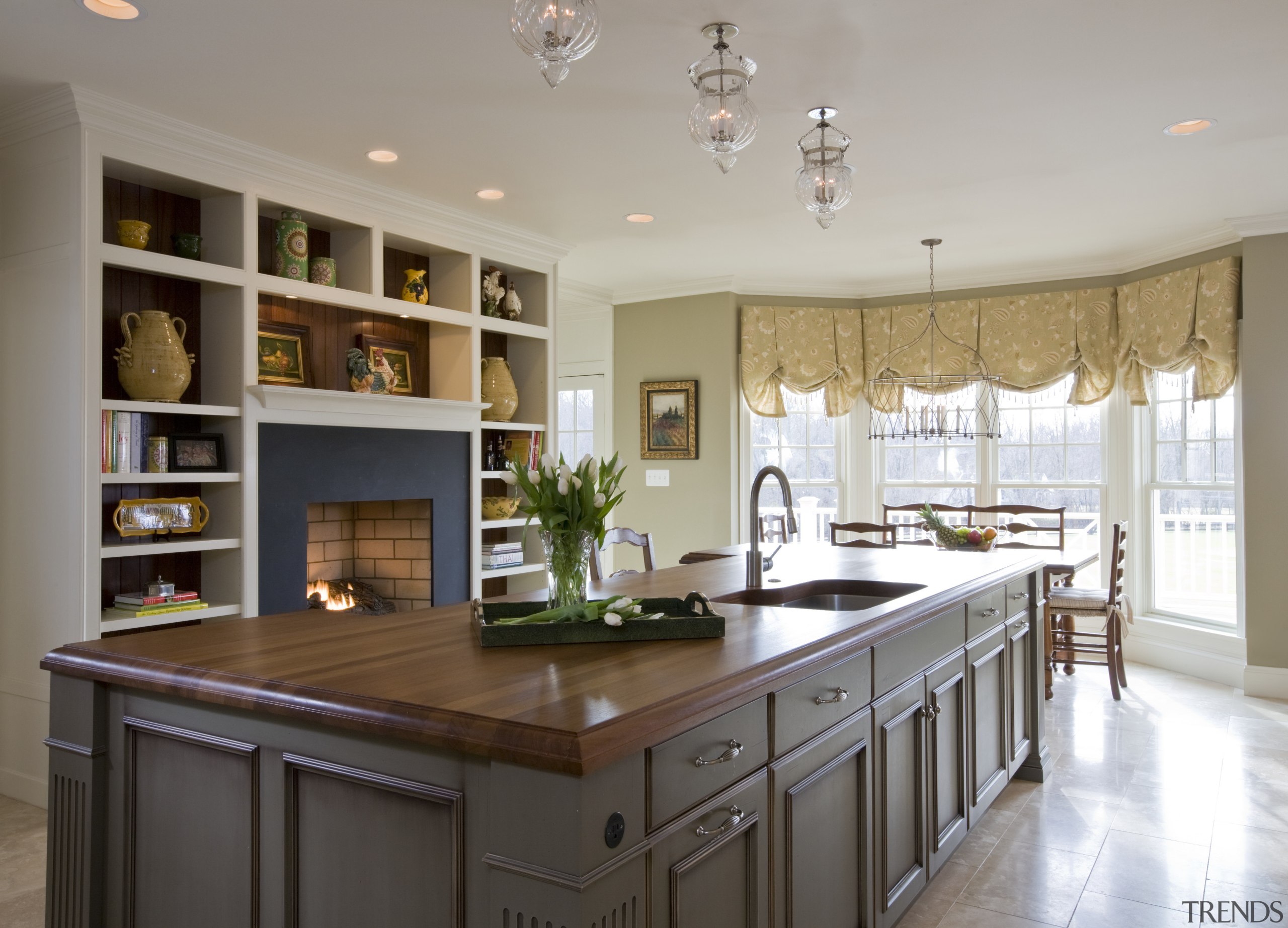 This traditional kitchen remodeling project by Rill Architects cabinetry, ceiling, countertop, cuisine classique, estate, home, interior design, kitchen, real estate, room, gray