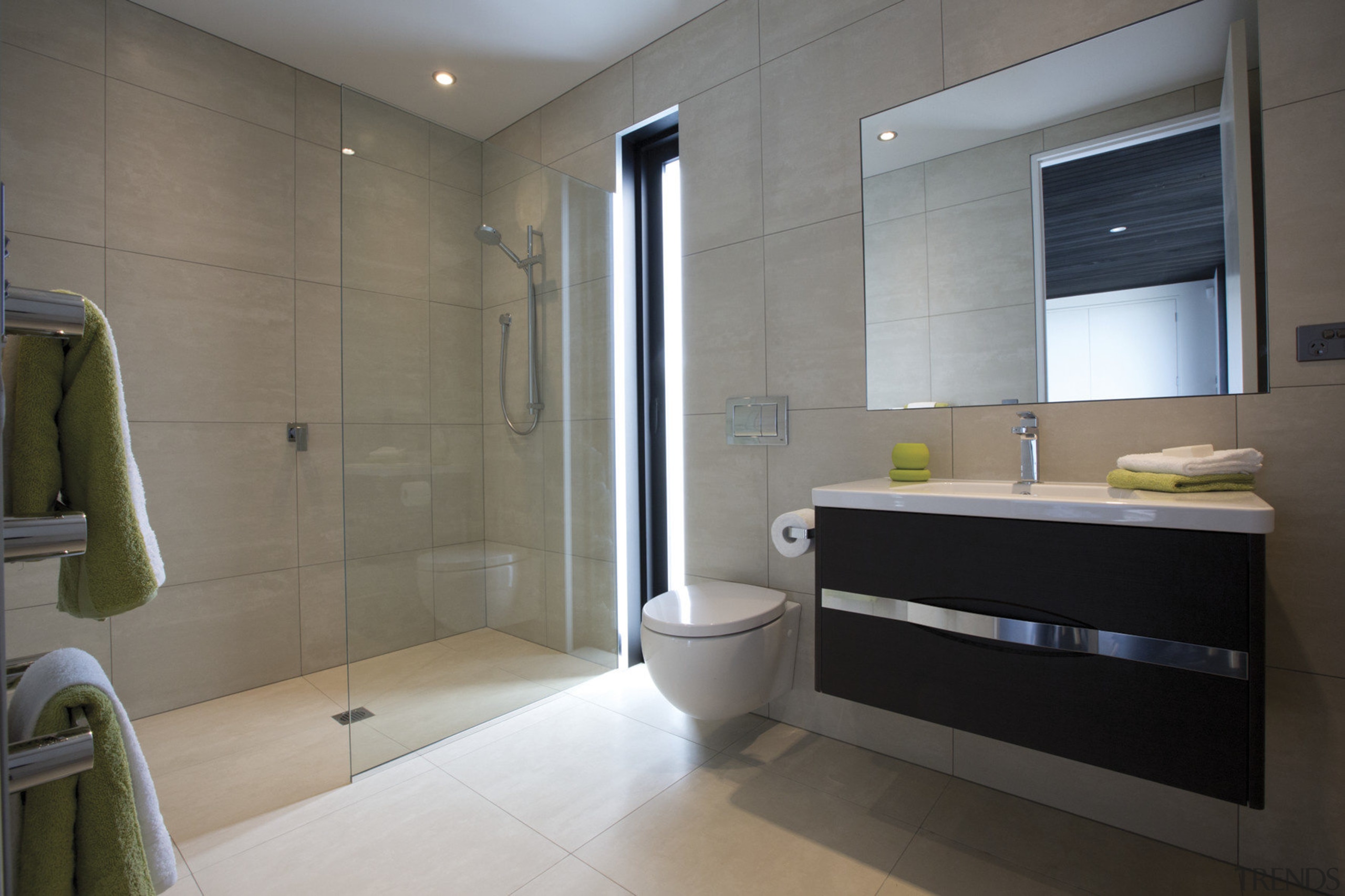 bathroom at The Life at Home street of bathroom, home, interior design, property, real estate, room, gray