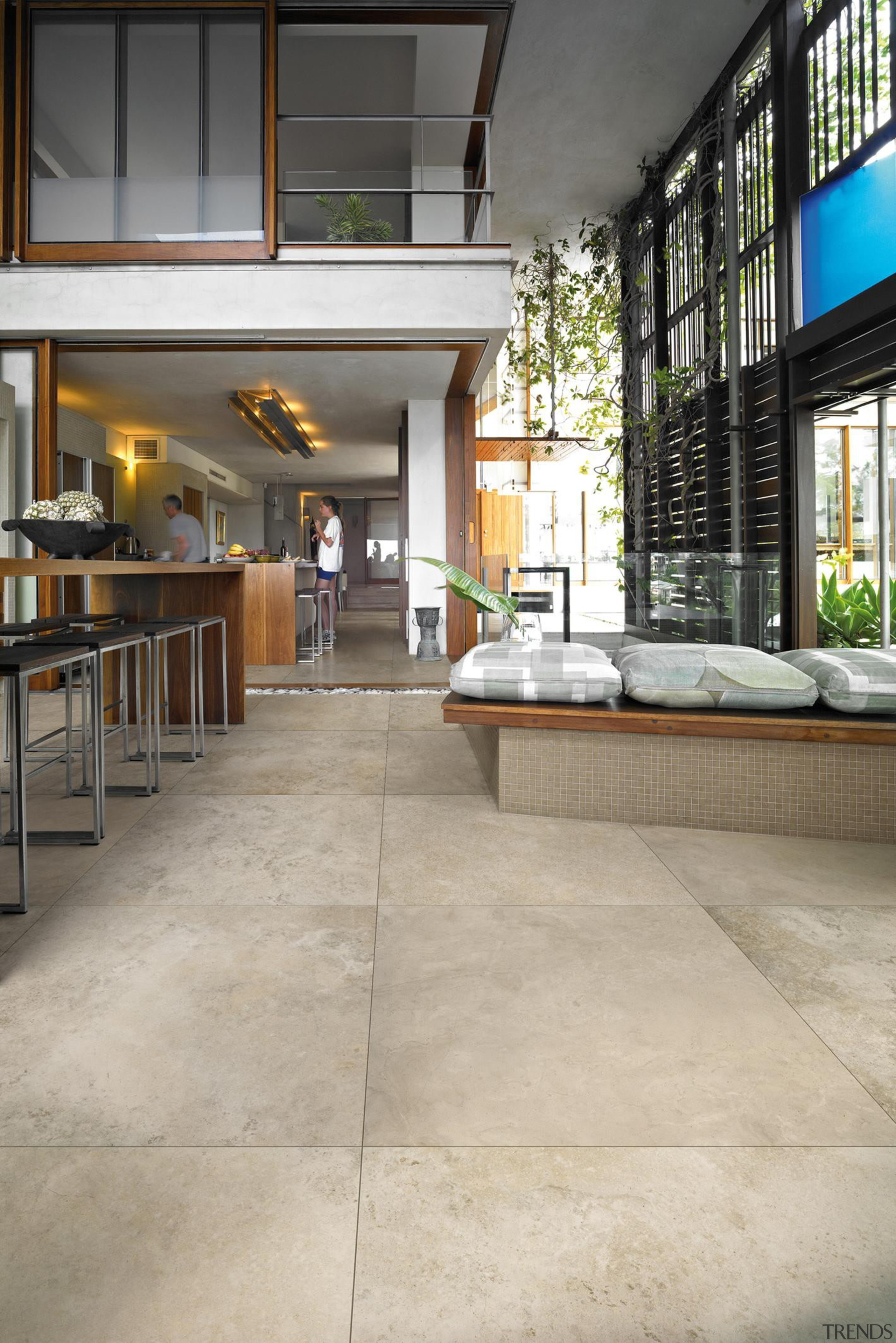 cdc velvet oyster large format floor tiles - floor, flooring, interior design, tile, wood flooring, gray