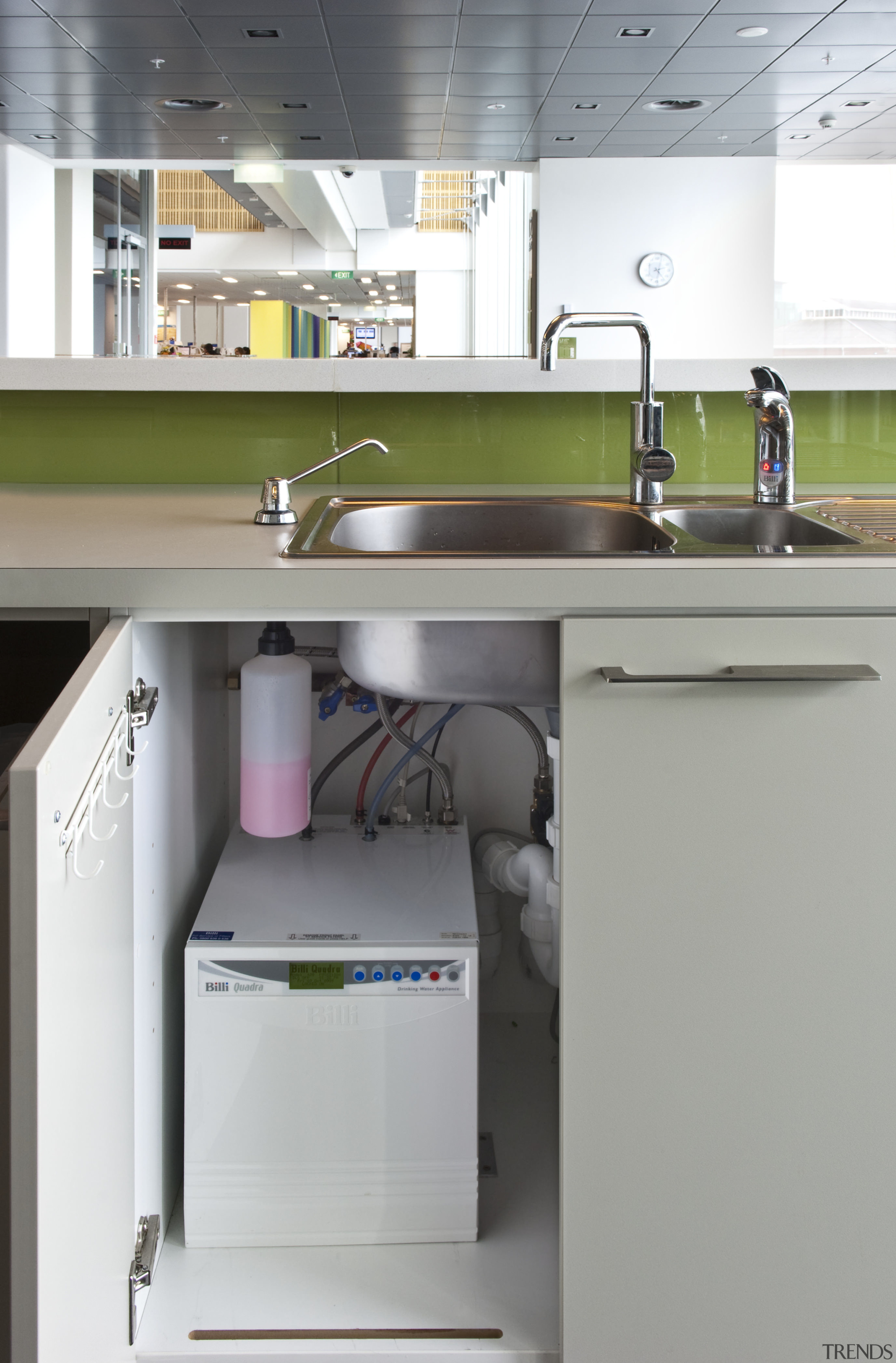 View of Merquip equipment. - View of Merquip countertop, furniture, kitchen, product design, gray, white