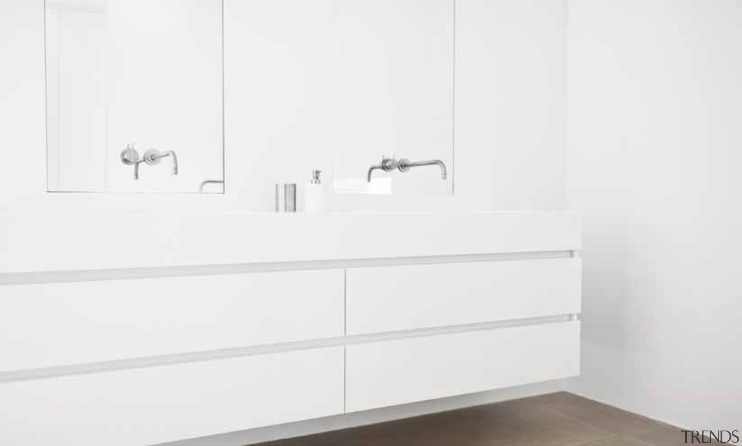 Bathroom Accessories. Formani One Bathware by Oiet Boon. bathroom, bathroom accessory, bathroom cabinet, bathroom sink, chest of drawers, drawer, furniture, plumbing fixture, product, sink, tap, wall, white, white