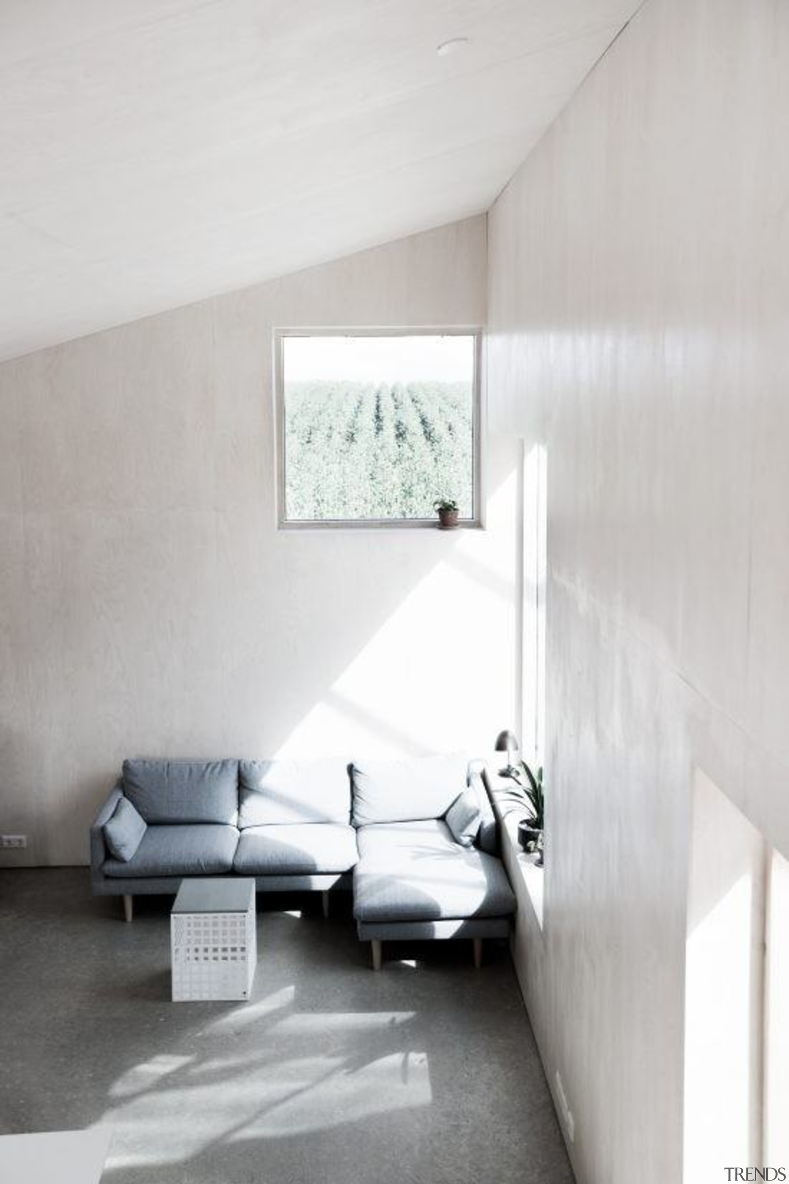 Architect: Sigured Larsen angle, architecture, ceiling, daylighting, floor, furniture, home, house, interior design, product design, wall, white