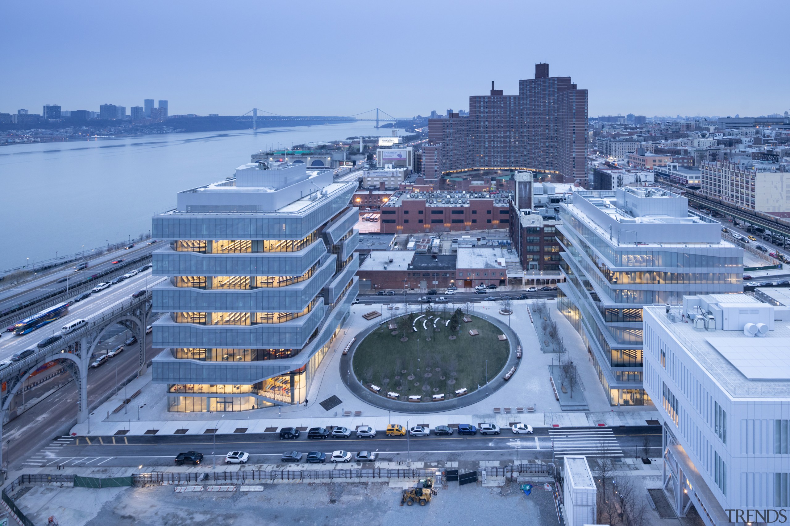 Columbia Business School and The Square. - All 