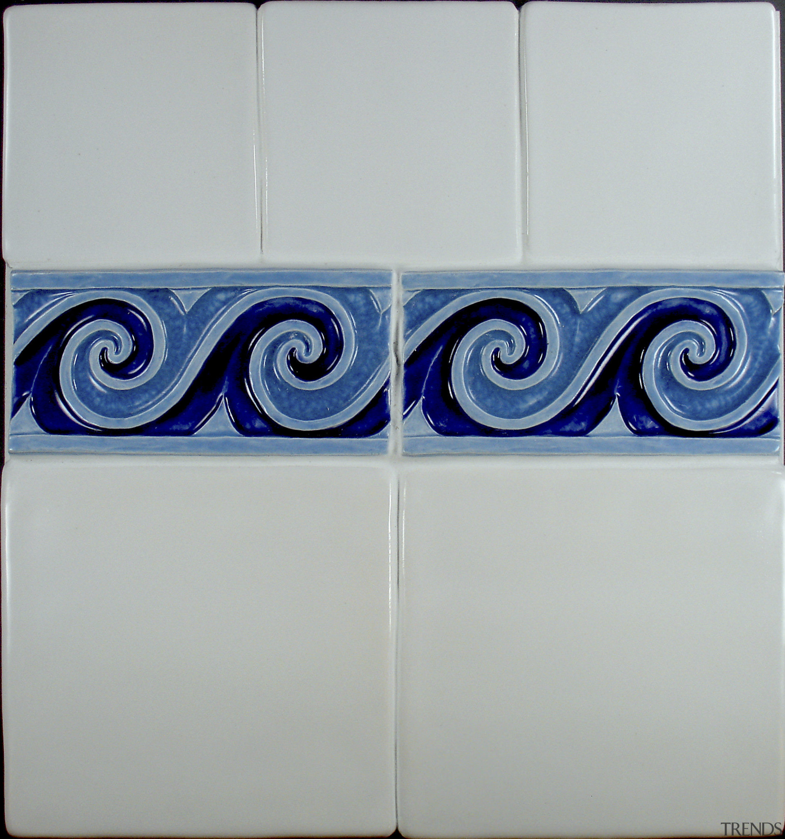 Image of an intricate tile design by Timeless purple, gray