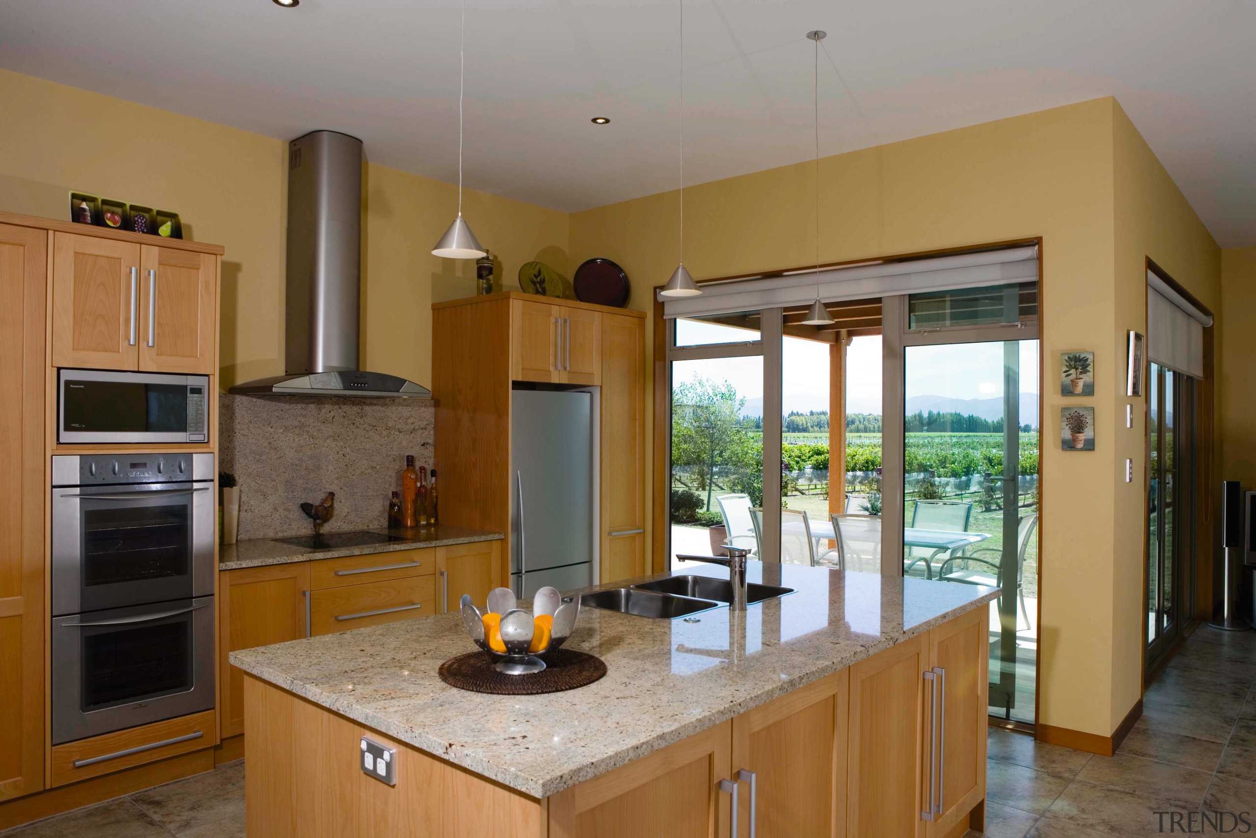 A view of a home constructed by Tomlinson cabinetry, countertop, cuisine classique, interior design, kitchen, real estate, room, brown, gray