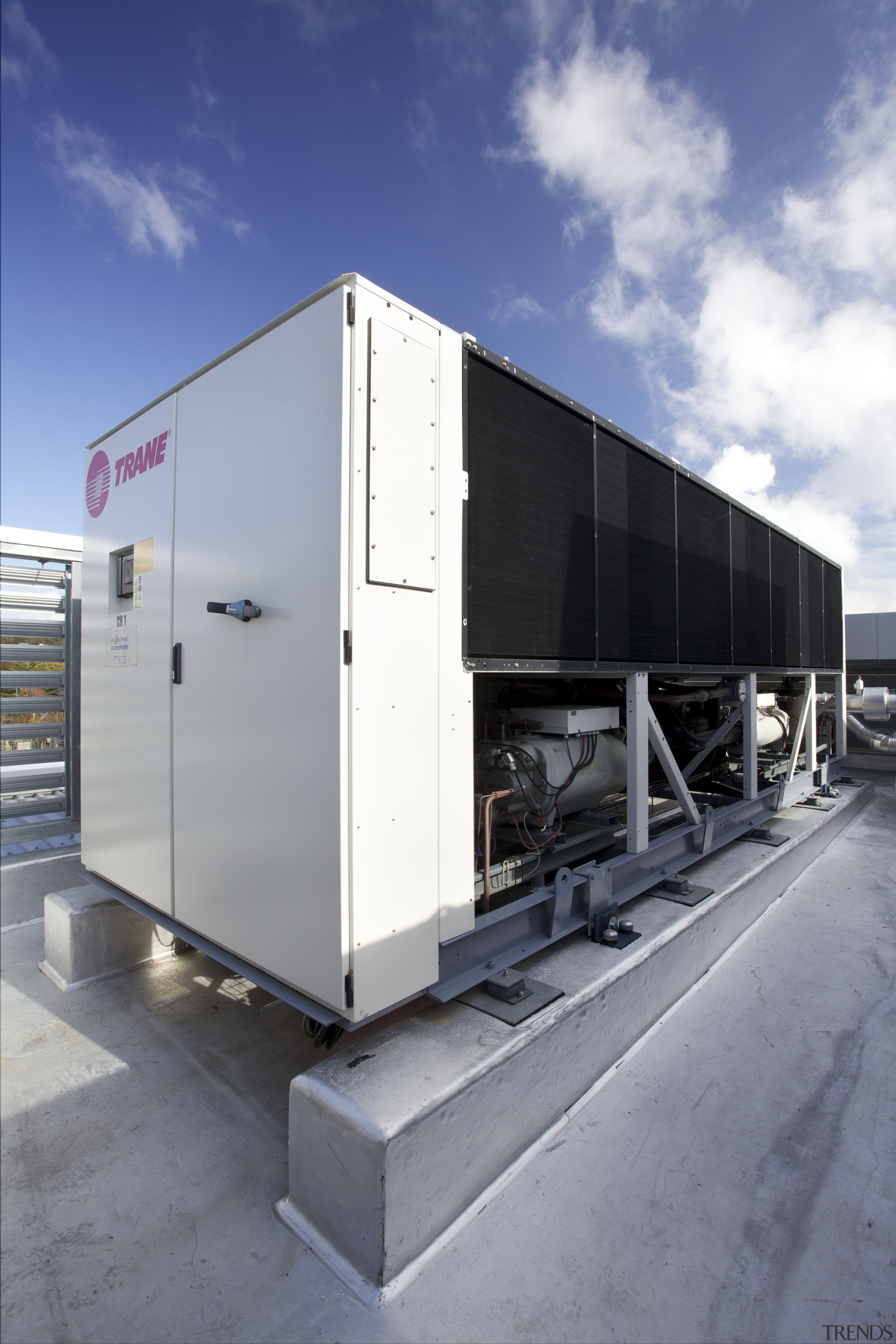 GHD benefits from HVAC by McAlpine Hussmann and trailer, gray