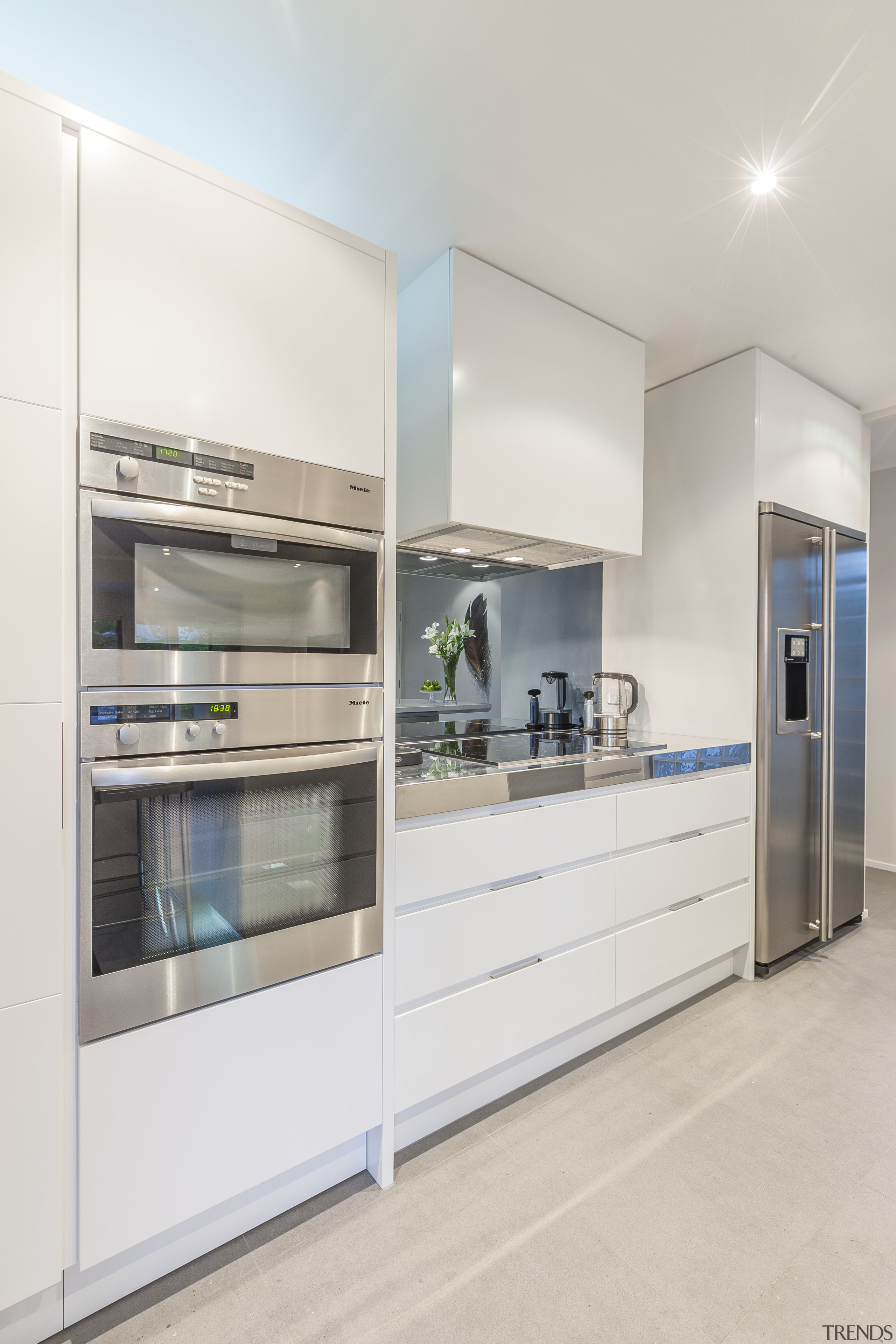 Minimalist new kitchen by Fyfe Kitchens - Minimalist countertop, home appliance, interior design, kitchen, real estate, white