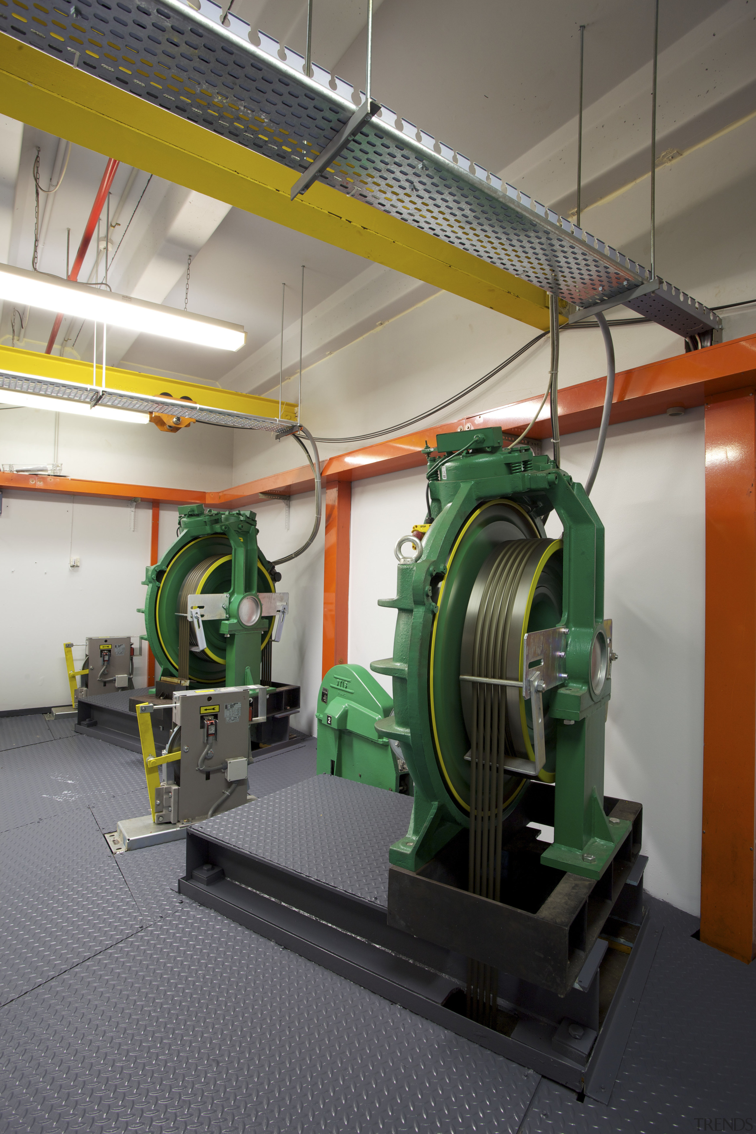 Raised expectations  Kone high-tech elevator solutions for engineering, industry, machine, manufacturing, gray