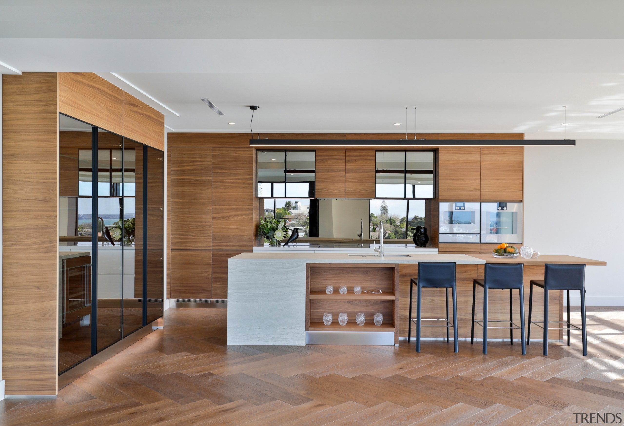 Convivium uses a combination of American Black Walnut 