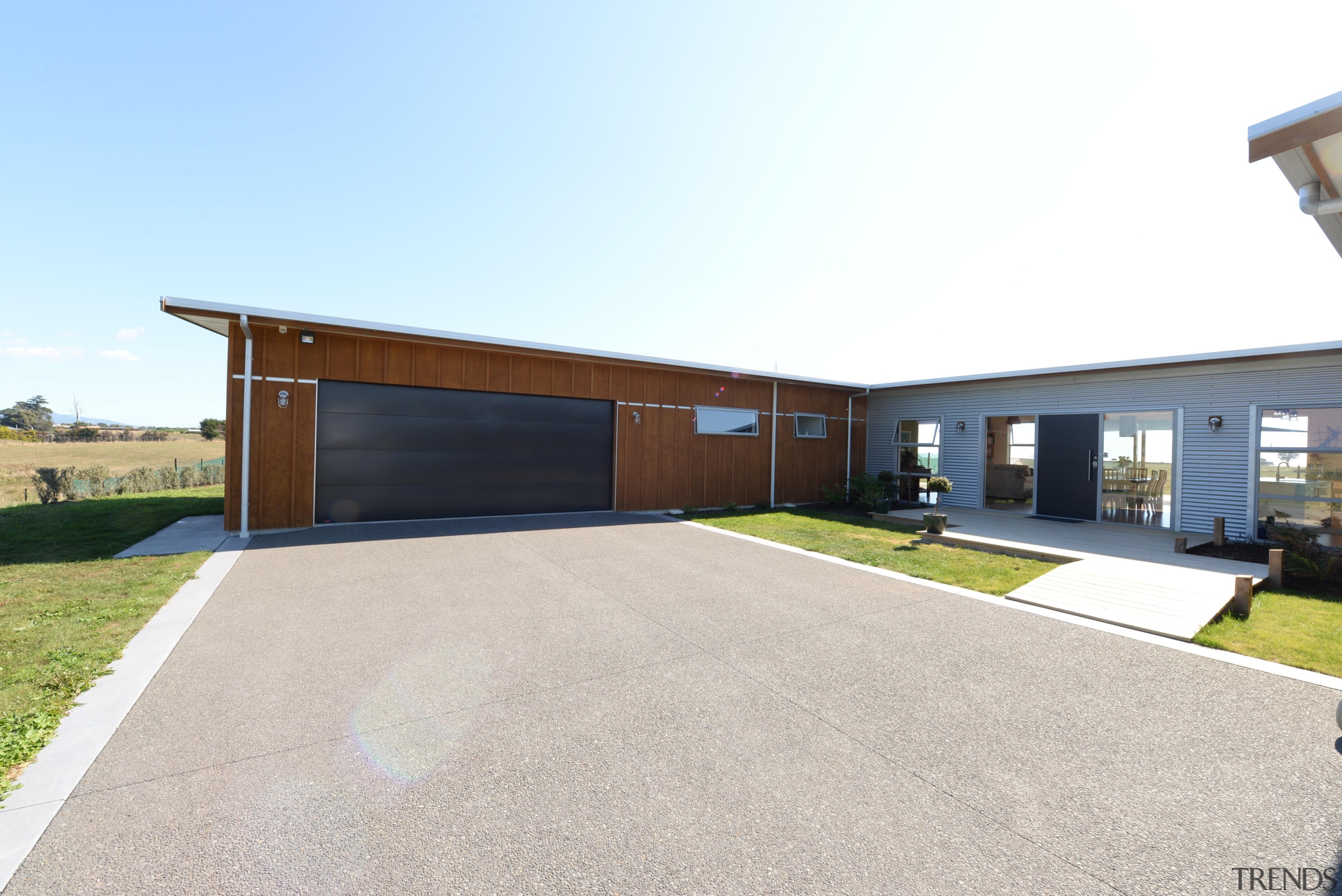 Home built by Fowler Homes TaranakiFor more information, architecture, asphalt, building, estate, facade, home, house, property, real estate, residential area, window, white