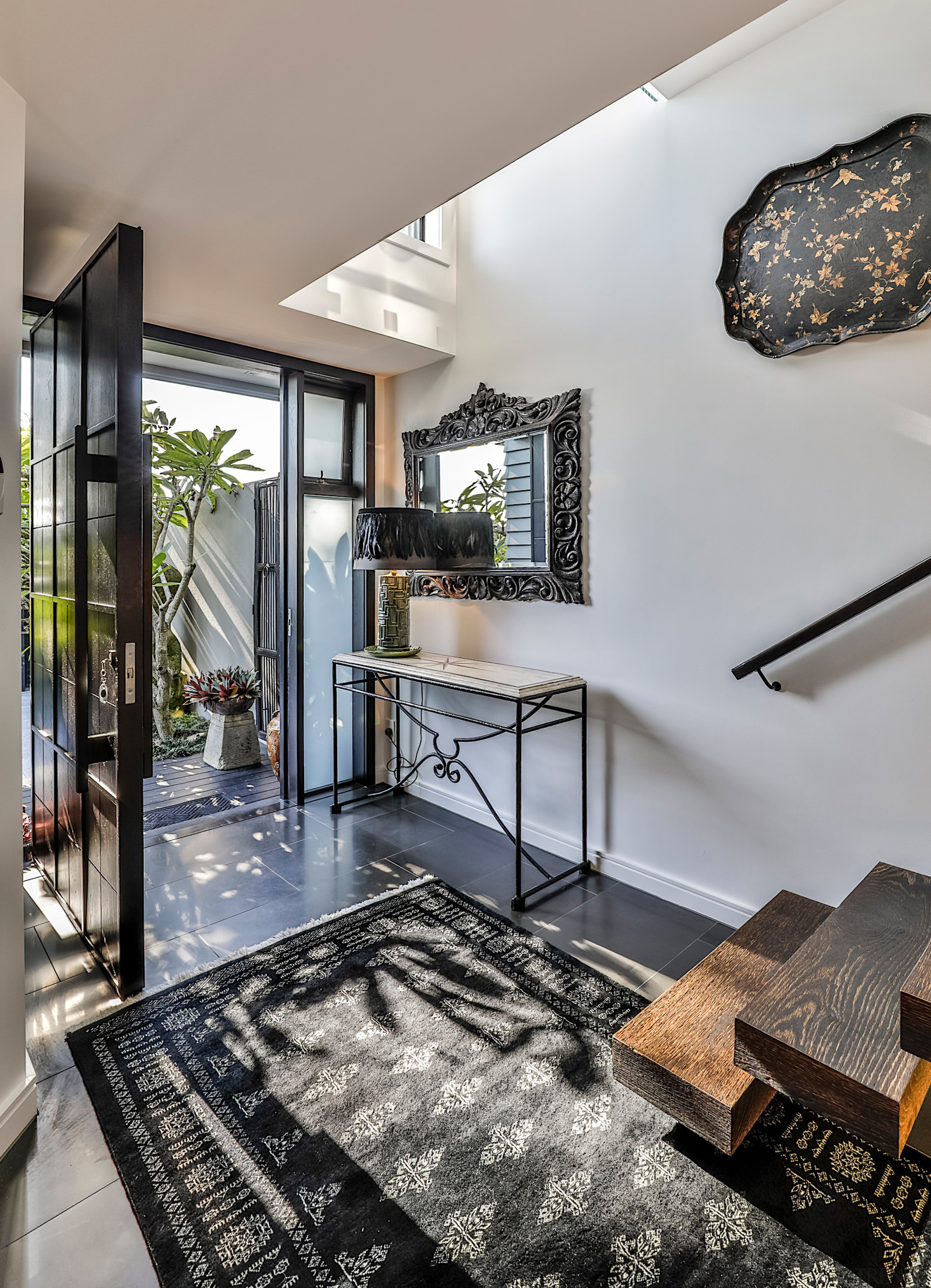 There's nothing like an airy, double height entry 