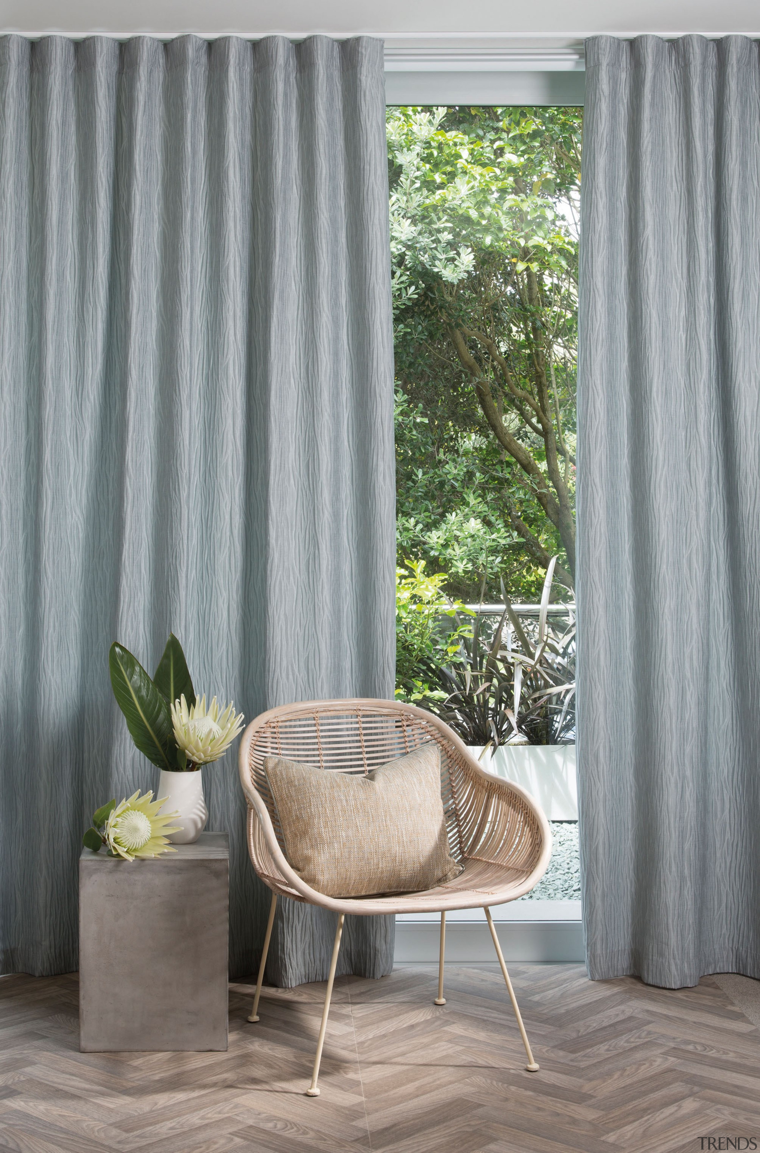 Harrisons Curtains - Harrisons Curtains - chair | chair, curtain, decor, floor, furniture, home, interior design, living room, shade, textile, window, window covering, window treatment, gray